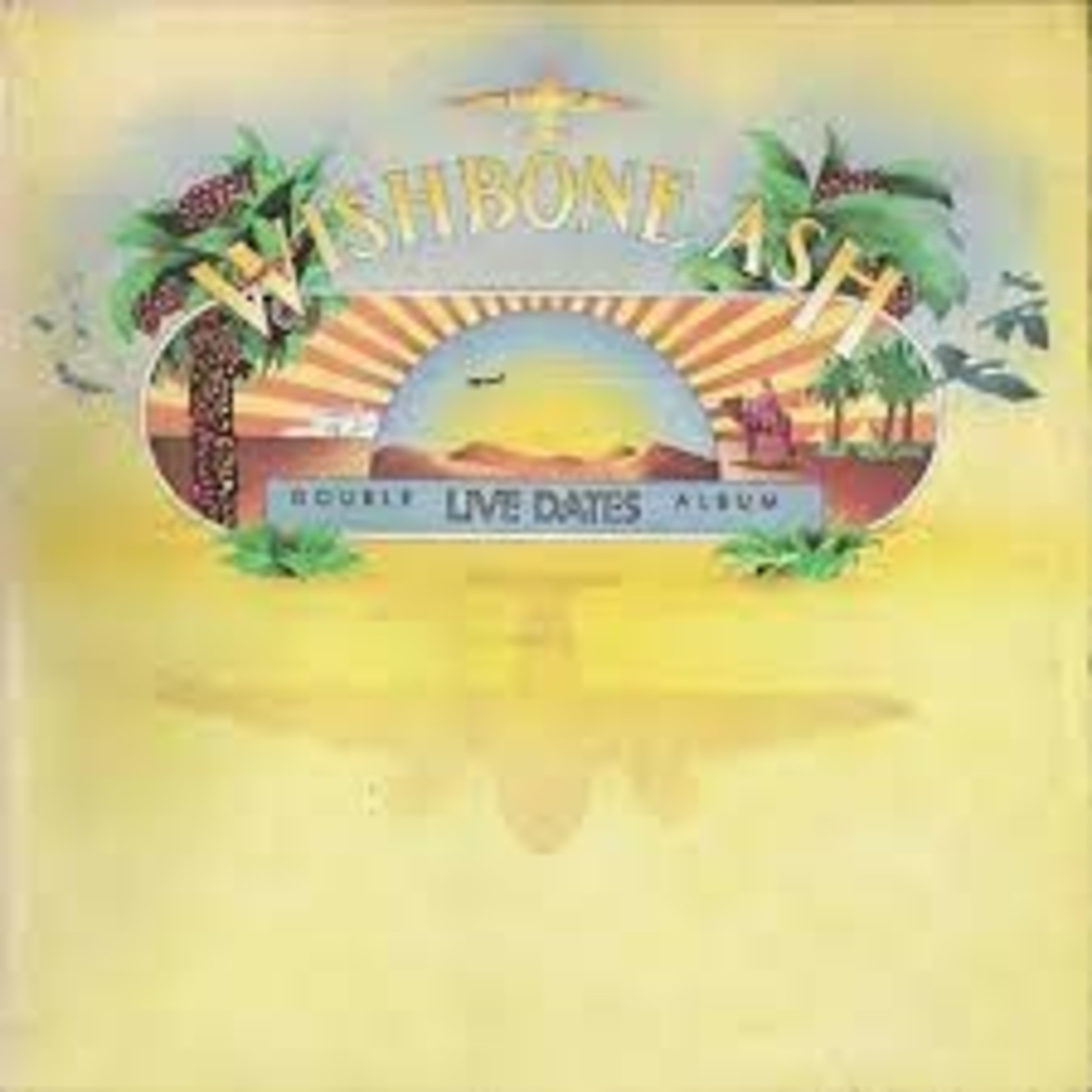 WISHBONE ASH - double live dates DLP