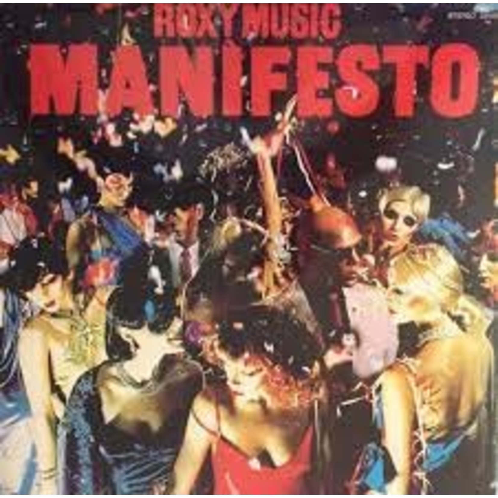 ROXY MUSIC - manifesto Lp (original pressing)