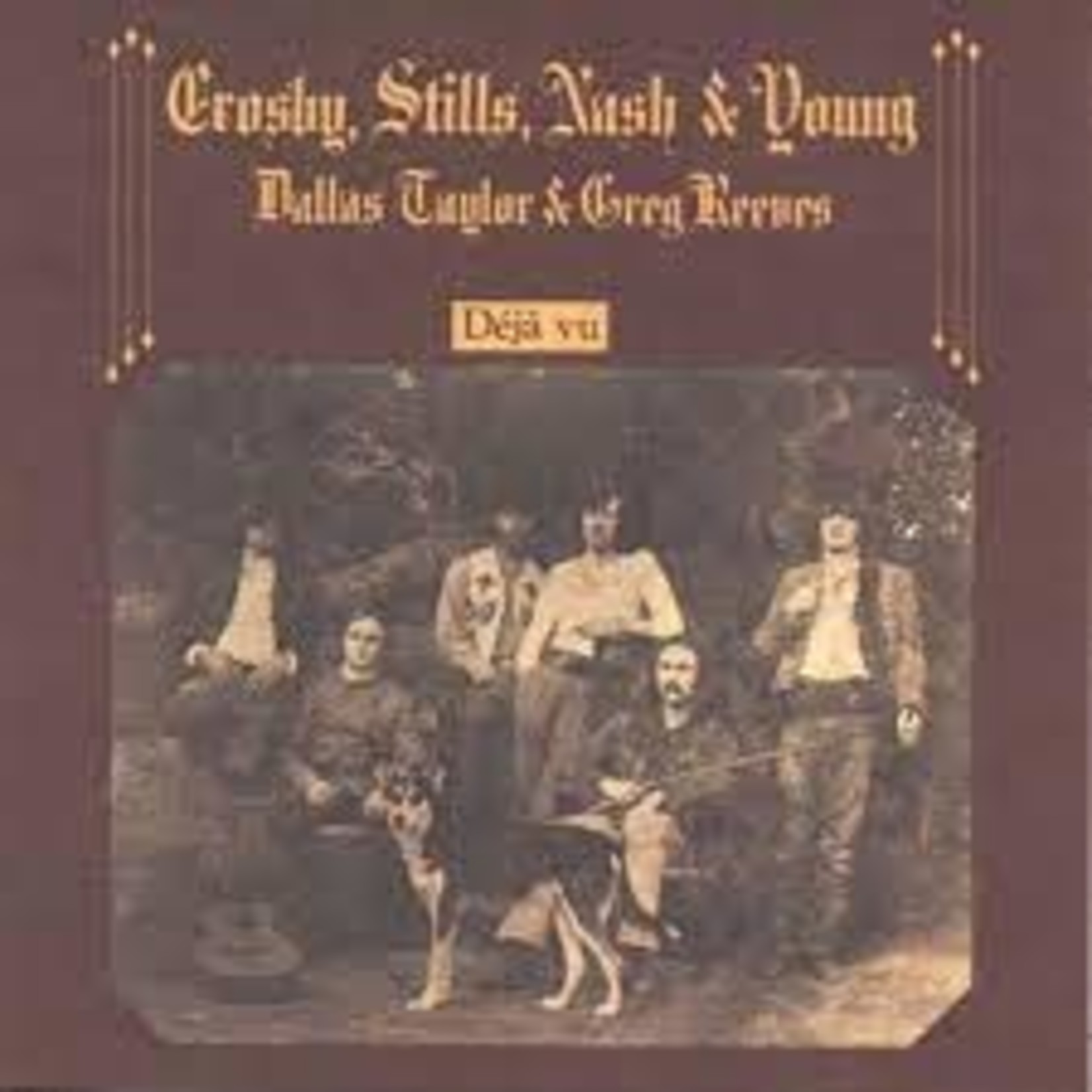 CROSBY STILLS NASH AND YOUNG - deja-vu LP