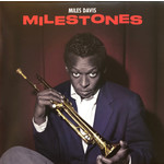 DAVIS  MILES - MILESTONES - COLORED BLUE -  LP