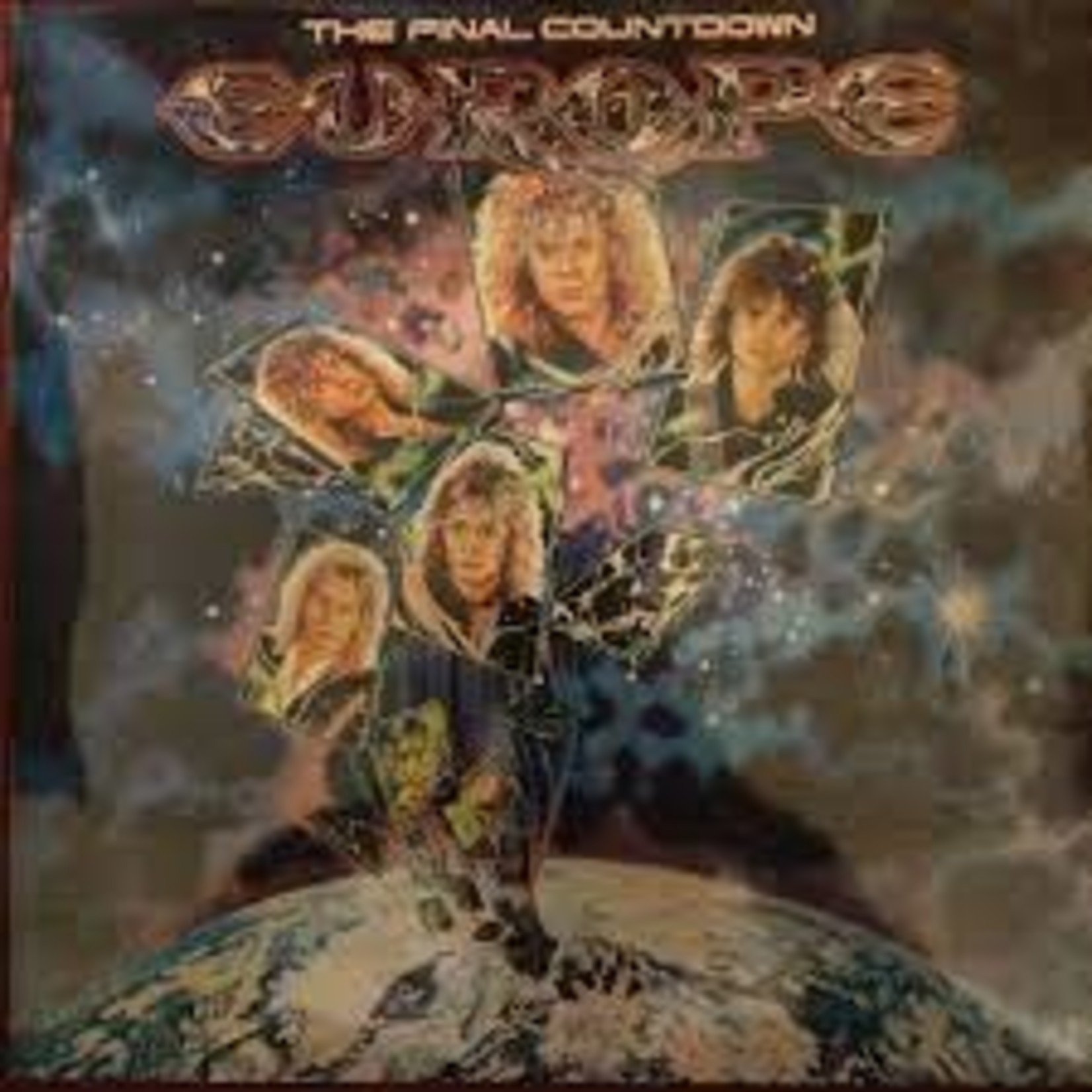 EUROPE - the final countdown LP (water damage sleeve)