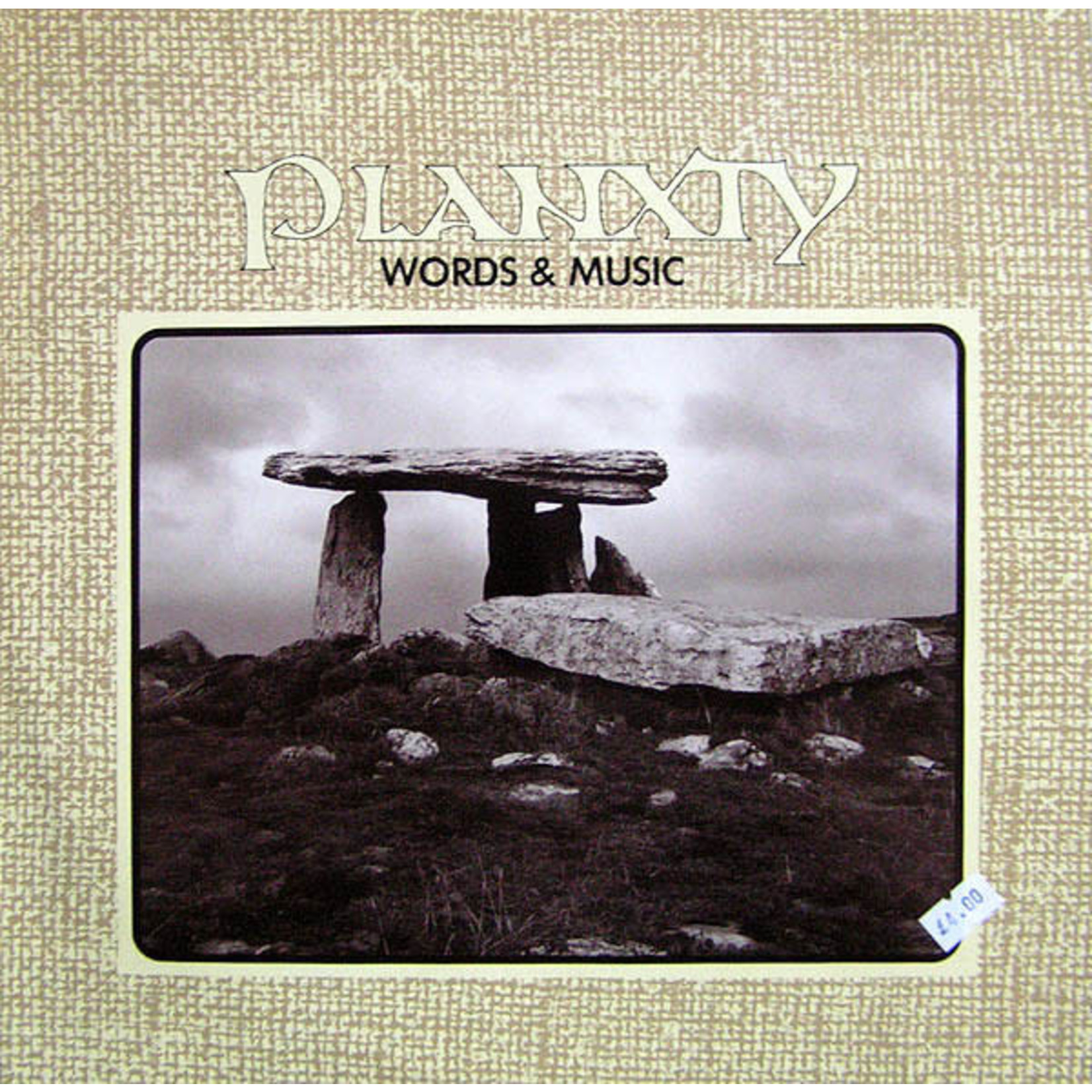 PLANXTY - WORDS & MUSIC - LP