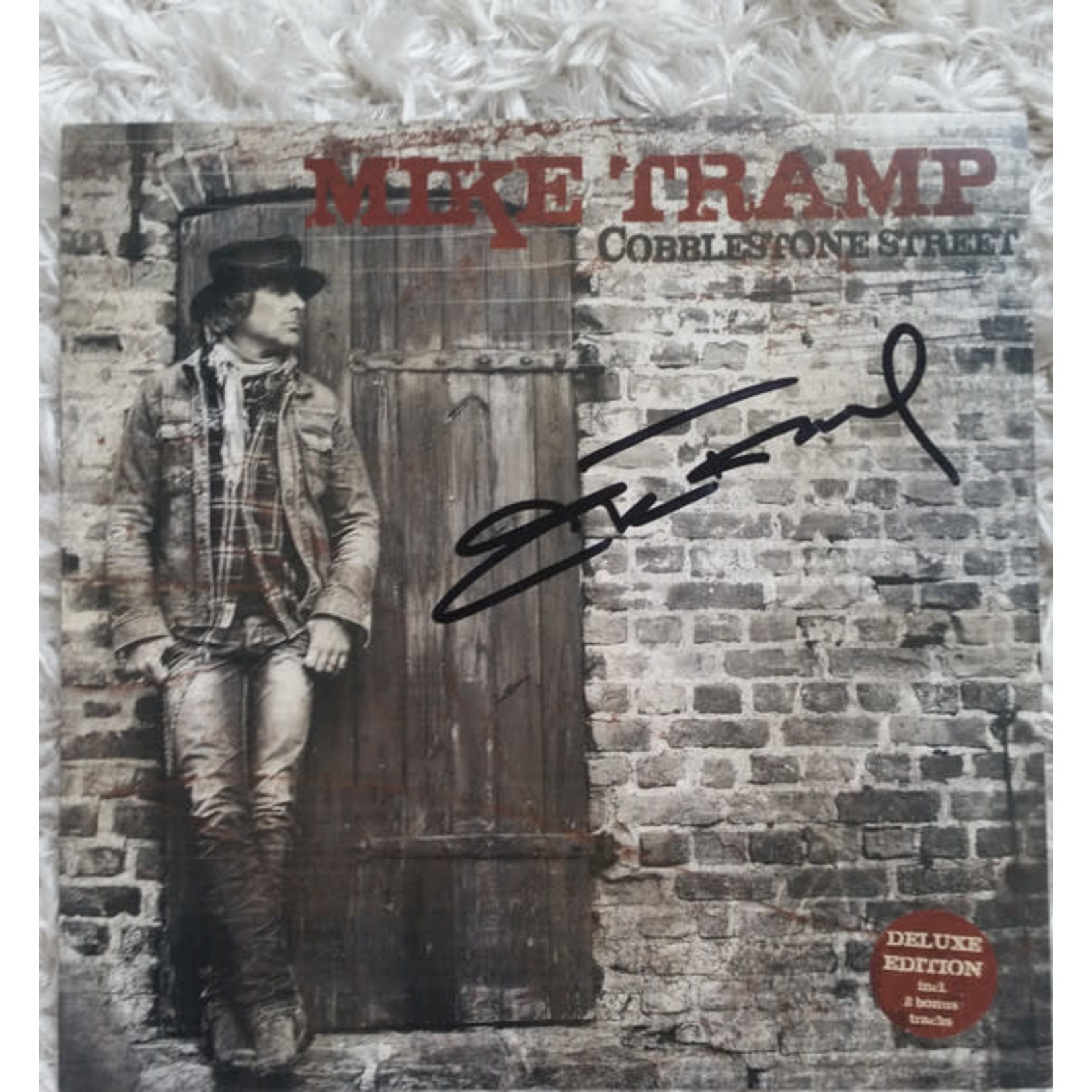 TRAMP, MIKE - COBBLESTONE STREET - LP (SIGNED)