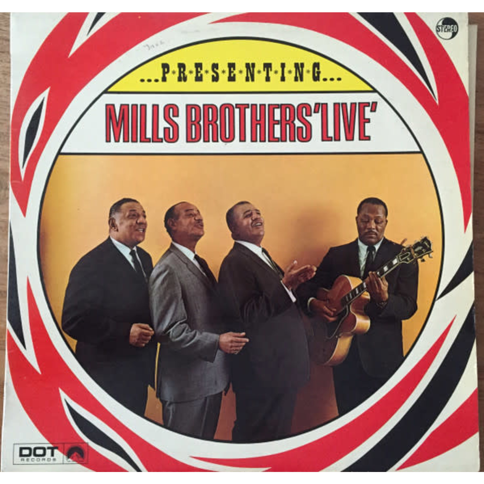 THE MILLS BROTHERS – THE MILLS BROTHERS LIVE! - LP