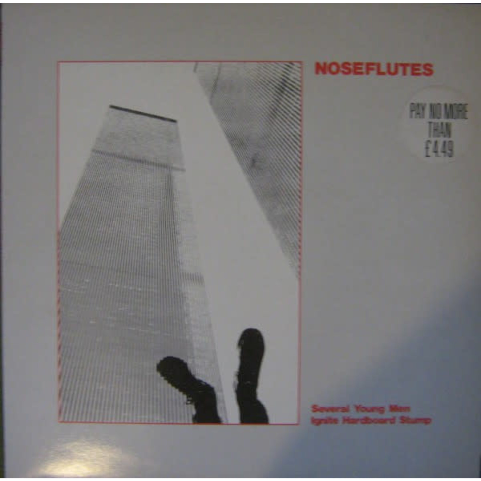 NOSEFLUTES* – SEVERAL YOUNG MEN IGNITE HARDBOARD STUMP - LP