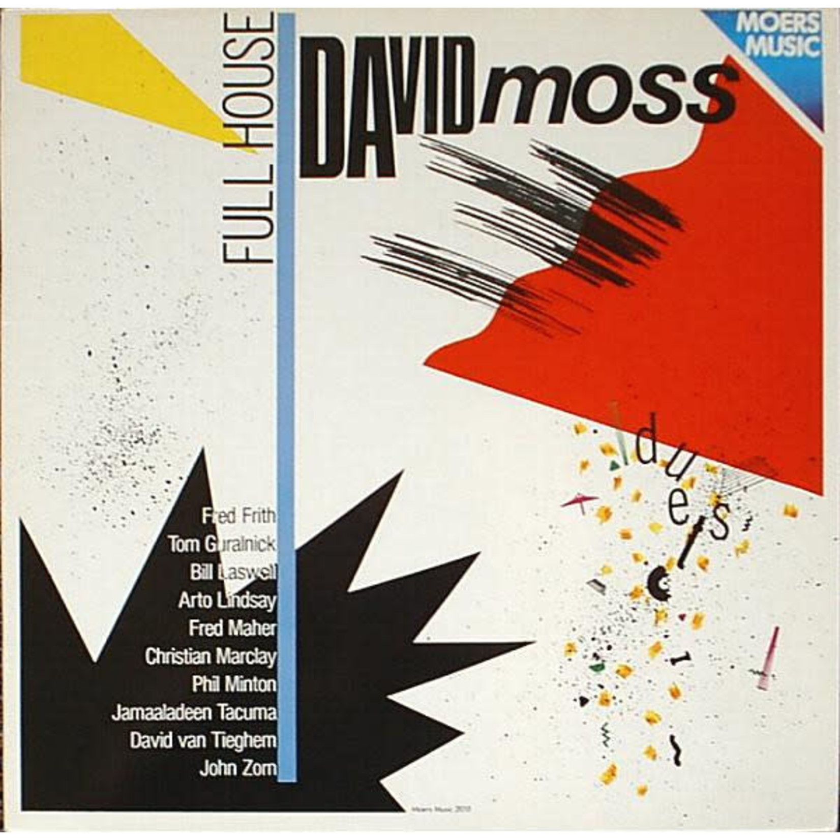 MOSS, DAVID – FULL HOUSE - LP