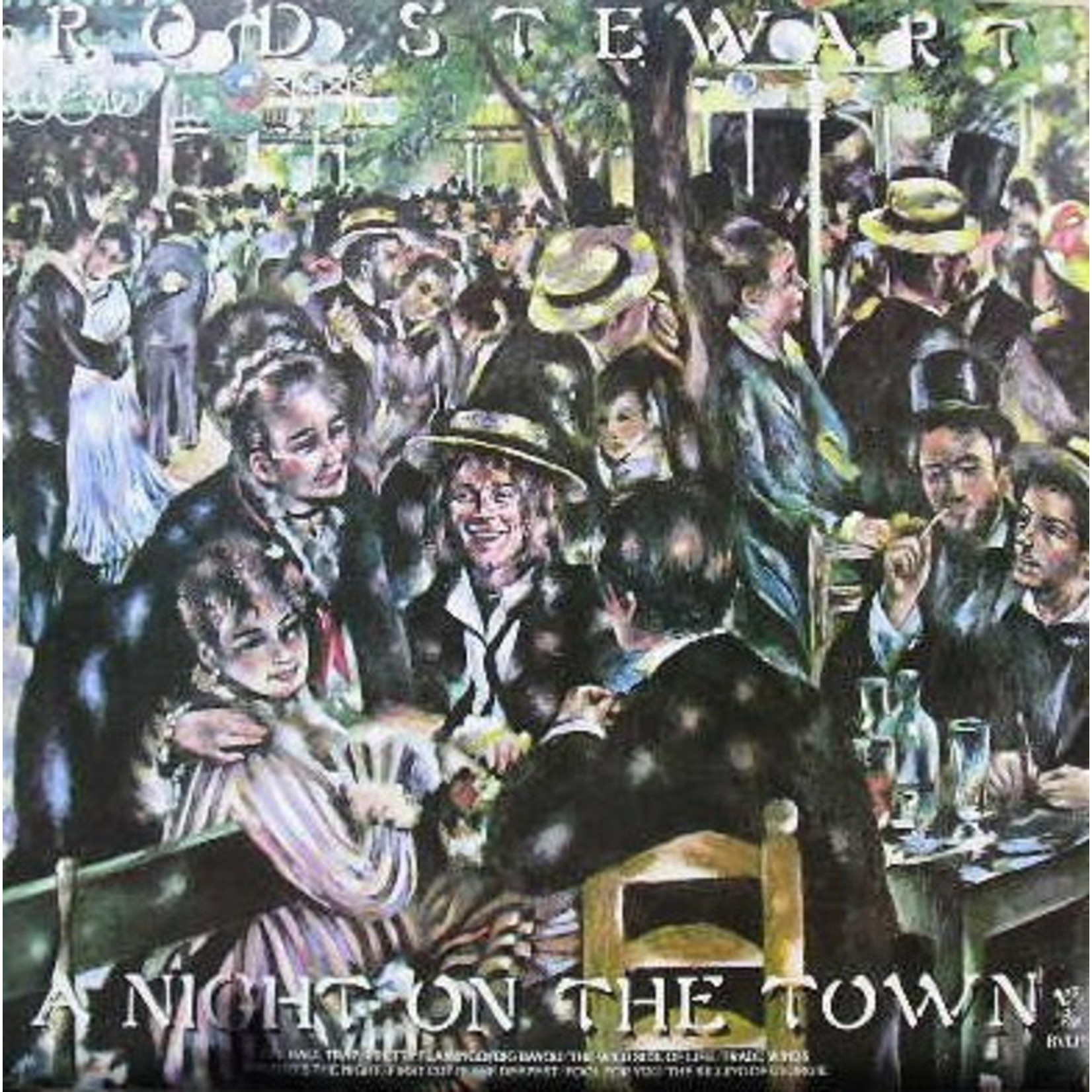 Rod Stewart – A Night On The Town LP