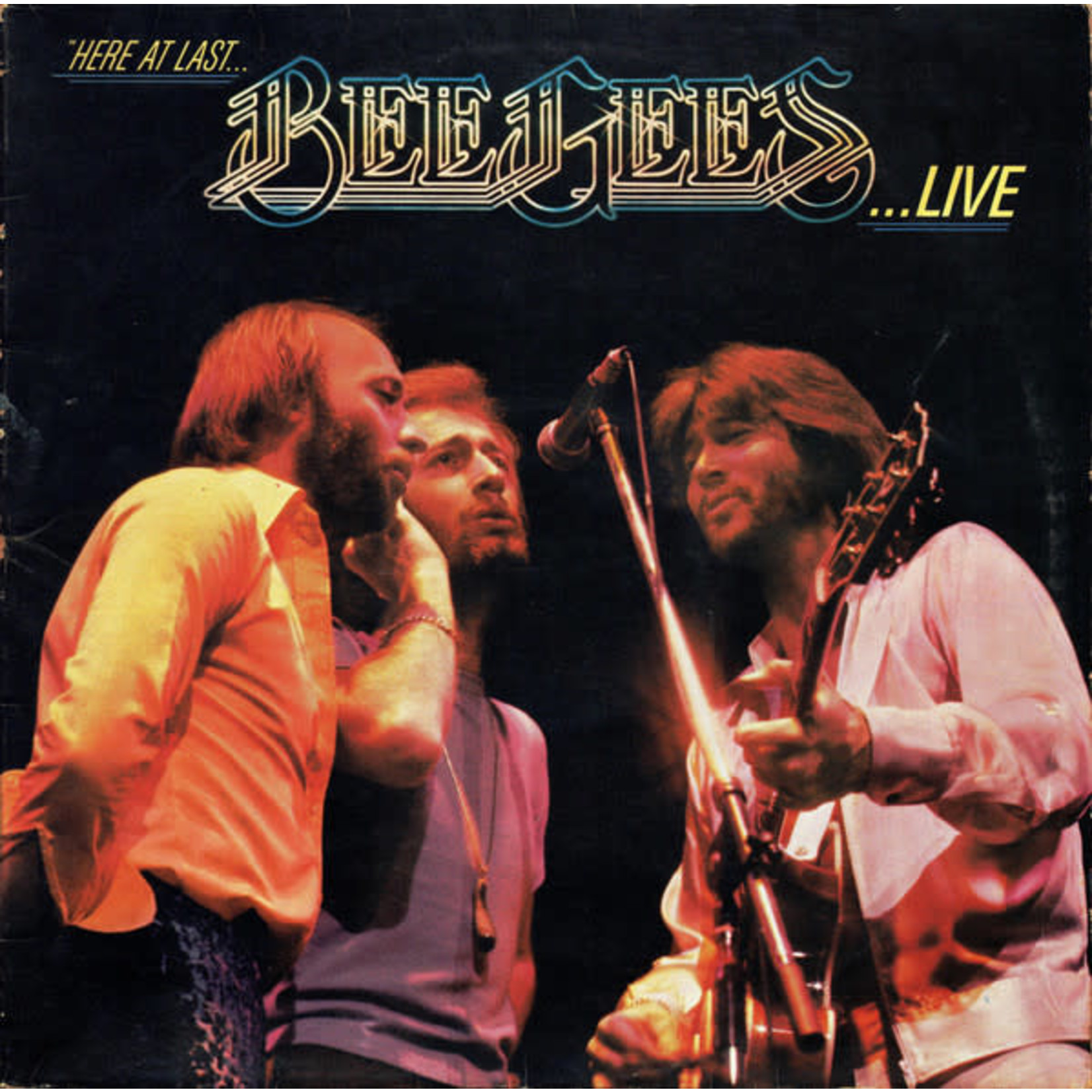 BEE GEES – HERE AT LAST-  LIVE - LP