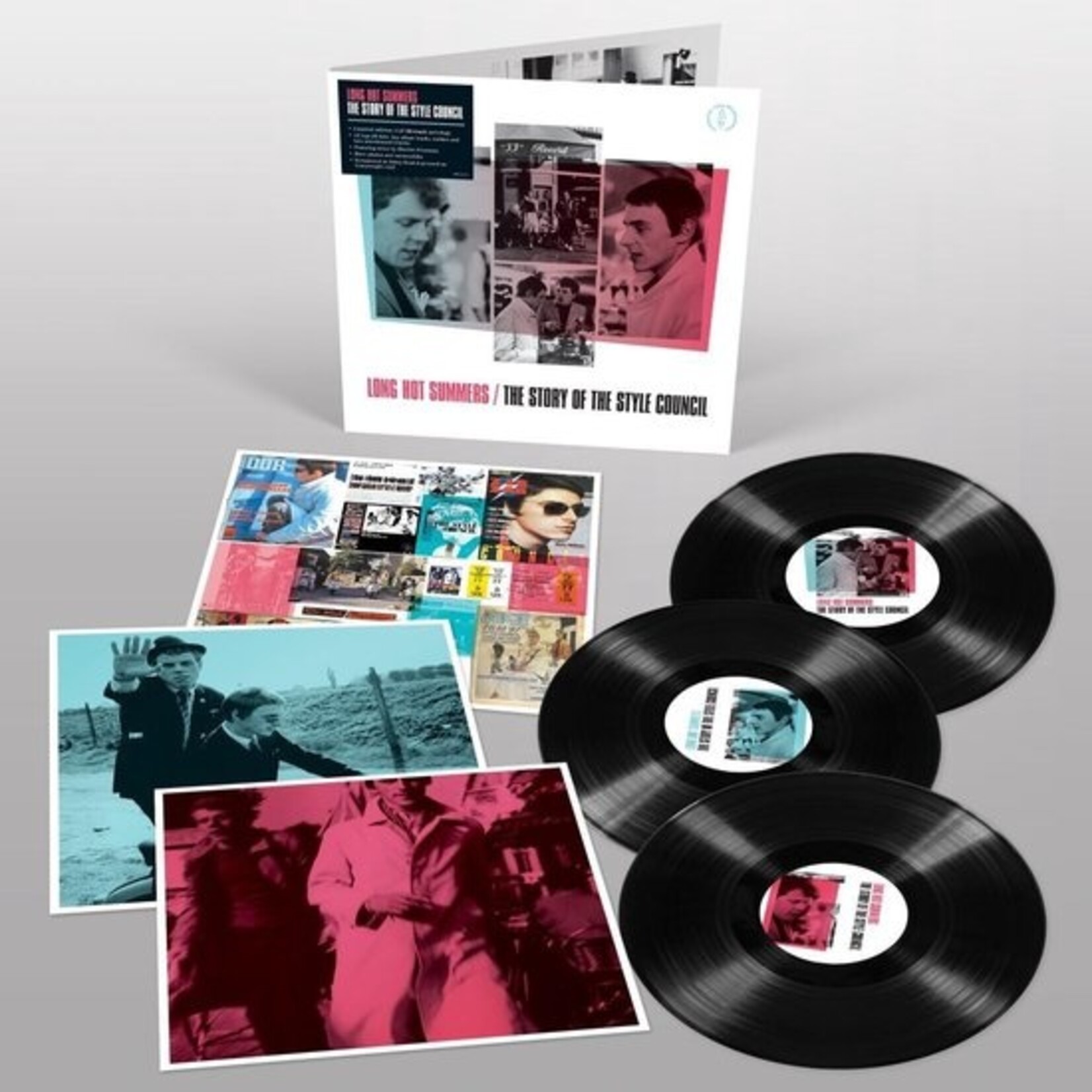 THE STYLE COUNCIL - LONG HOT SUMMERS / THE STORY OF THE STYLE COUNCIL - 3LP