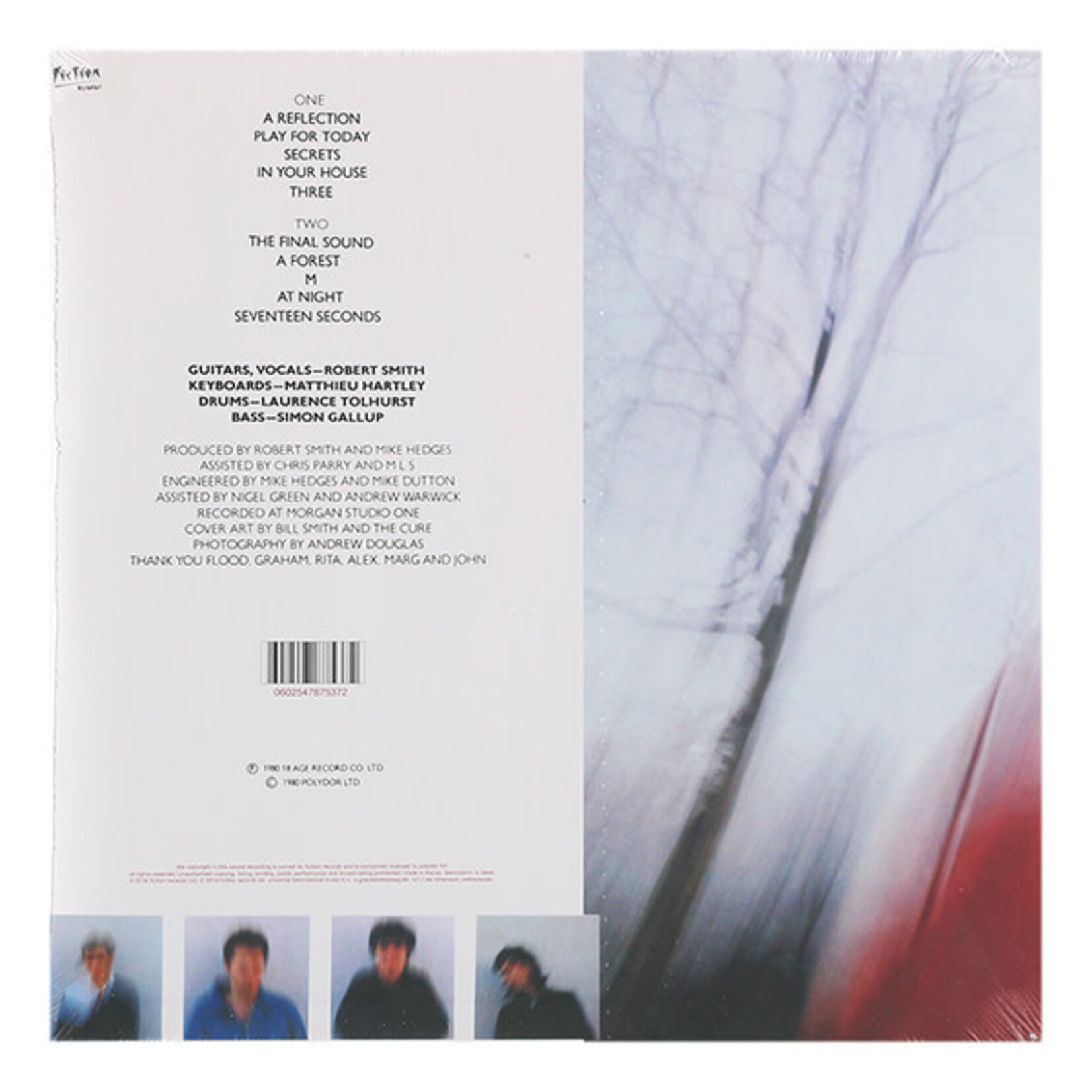 CURE, THE - SEVENTEEN SECONDS - REMASTERED REISSUE LP + DOWNLOAD CODE