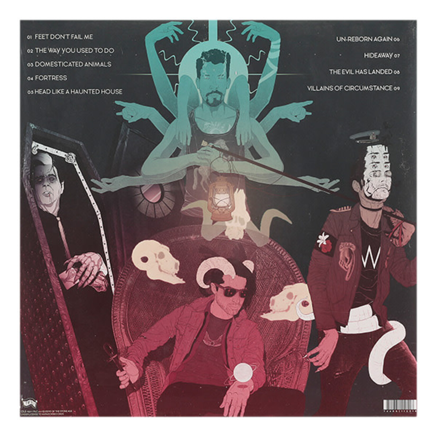 QUEENS OF THE STONE AGE - VILLAINS - 2LP + ETCH