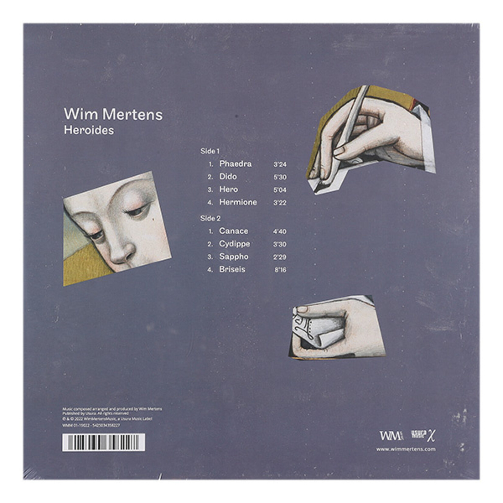 MERTENS, WIM - HEROIDES - LP