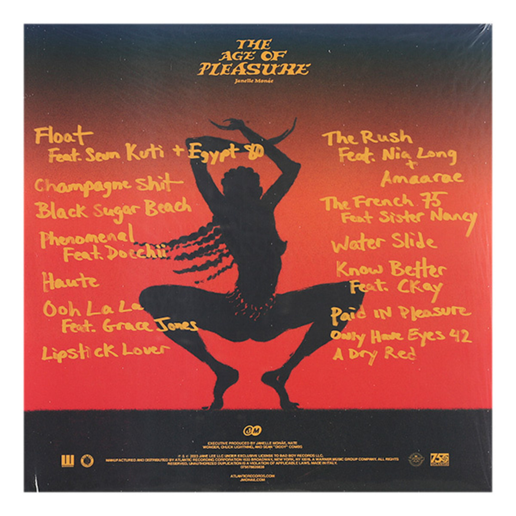 MONAE, JANELLE - THE AGE OF PLEASURE - LP