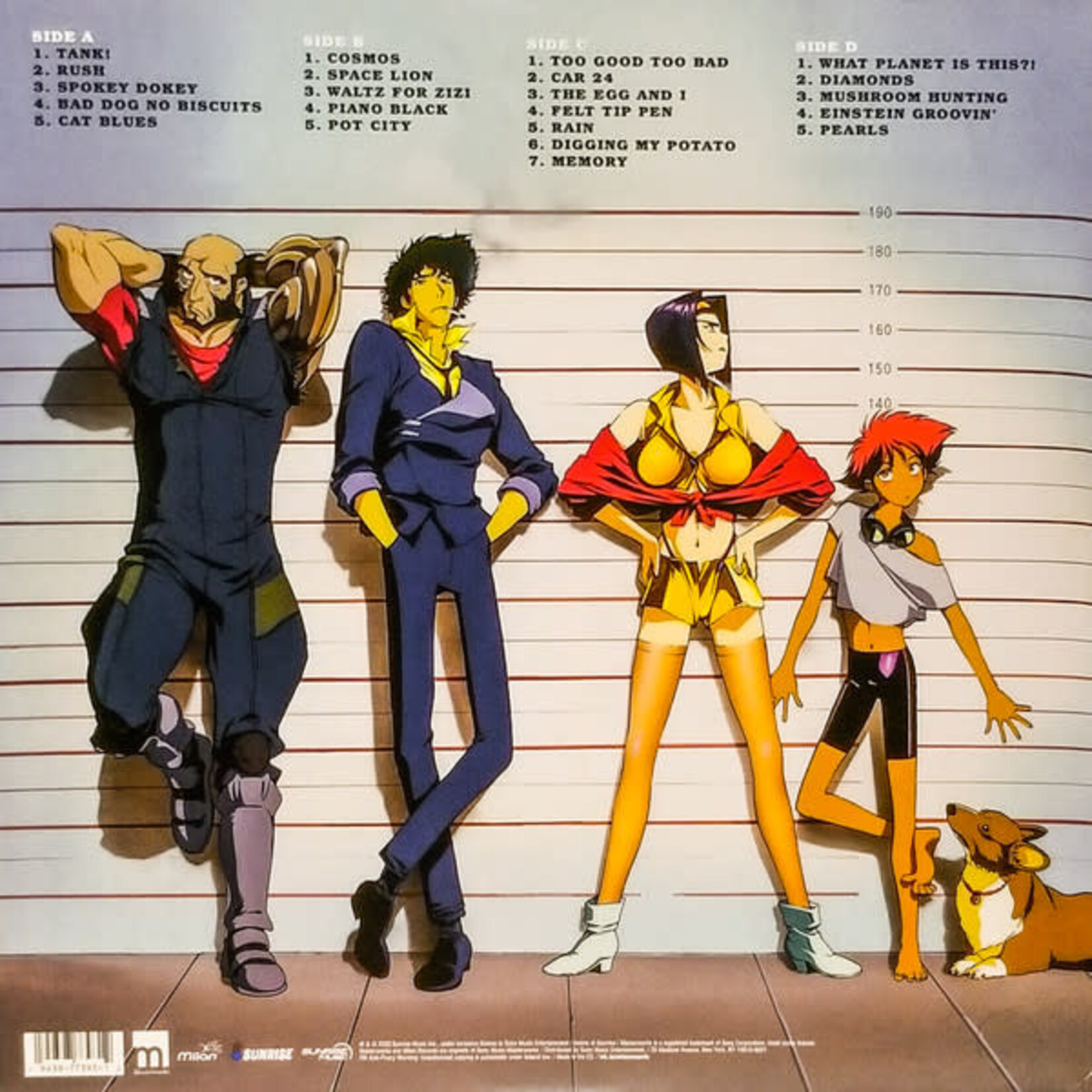 SEATBELTS - COWBOY BEBOP - GATEFOLD 2LP