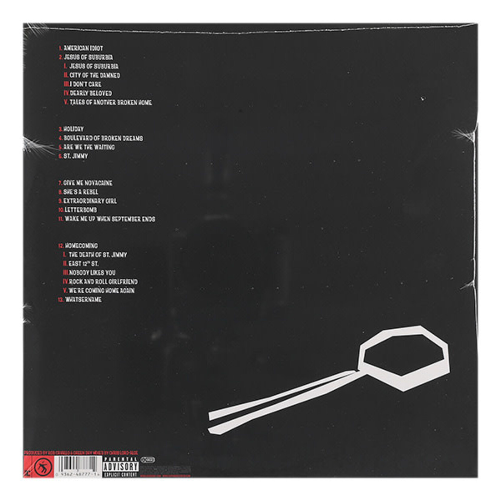 GREEN DAY - AMERICAN IDIOT - GATEFOLD 2LP