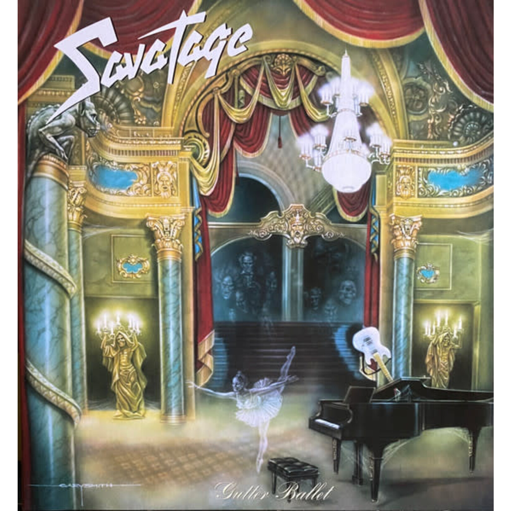 SAVATAGE - GUTTER BALLET - GATEFOLD LP