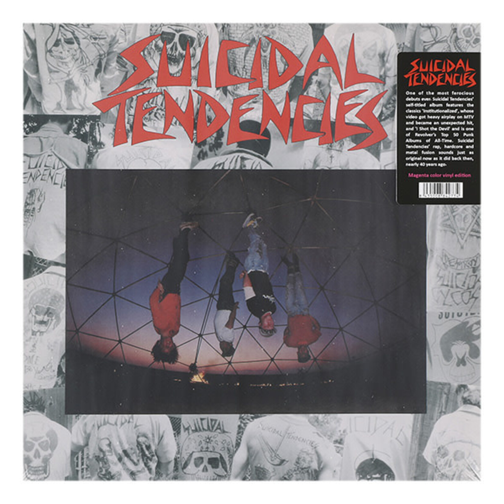 SUICIDAL TENDENCIES - SUICIDAL TENDENCIES - COLOURED MAGENTA LP
