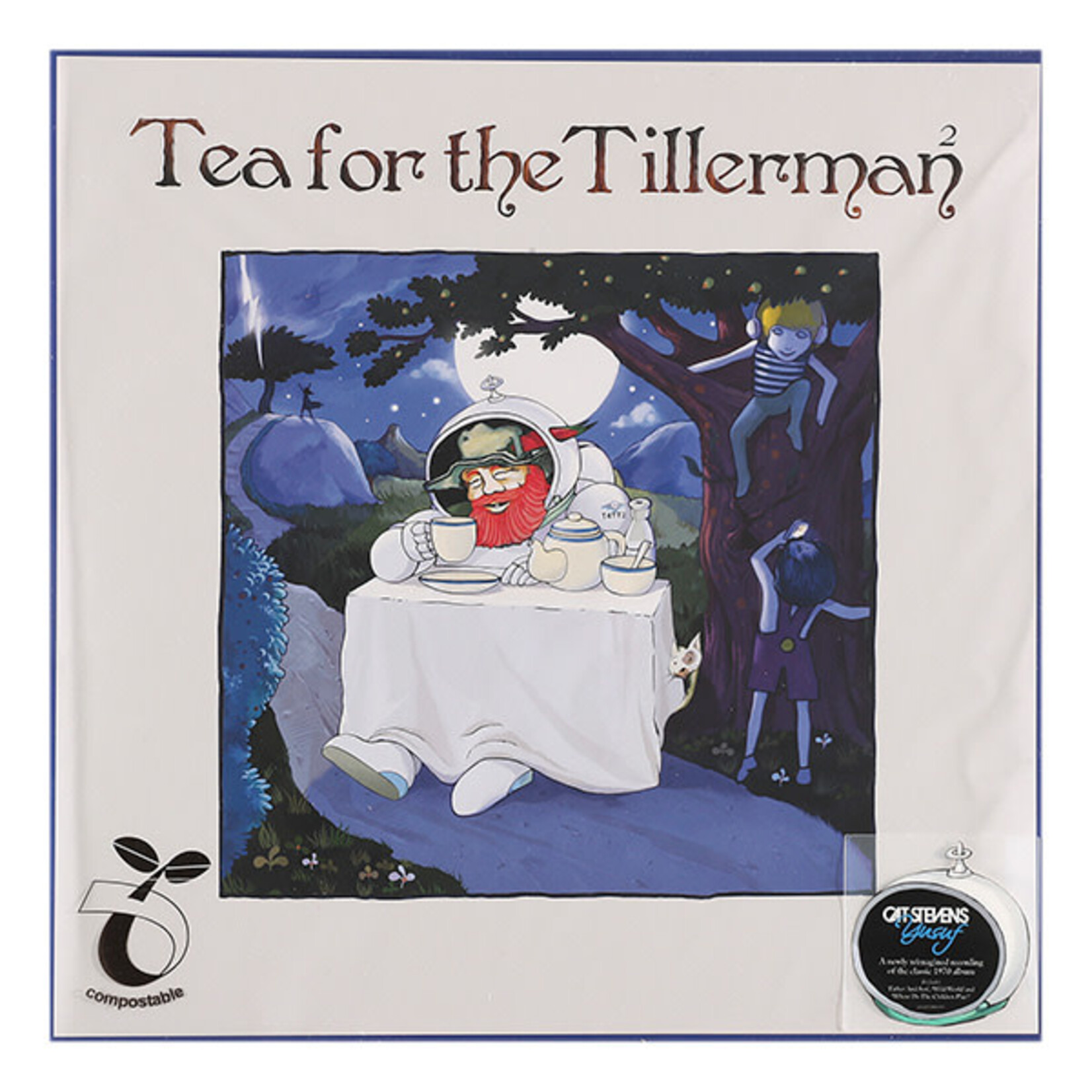 YUSUF/CAT STEVENS - TEA FOR THE TILLERMAN - LP