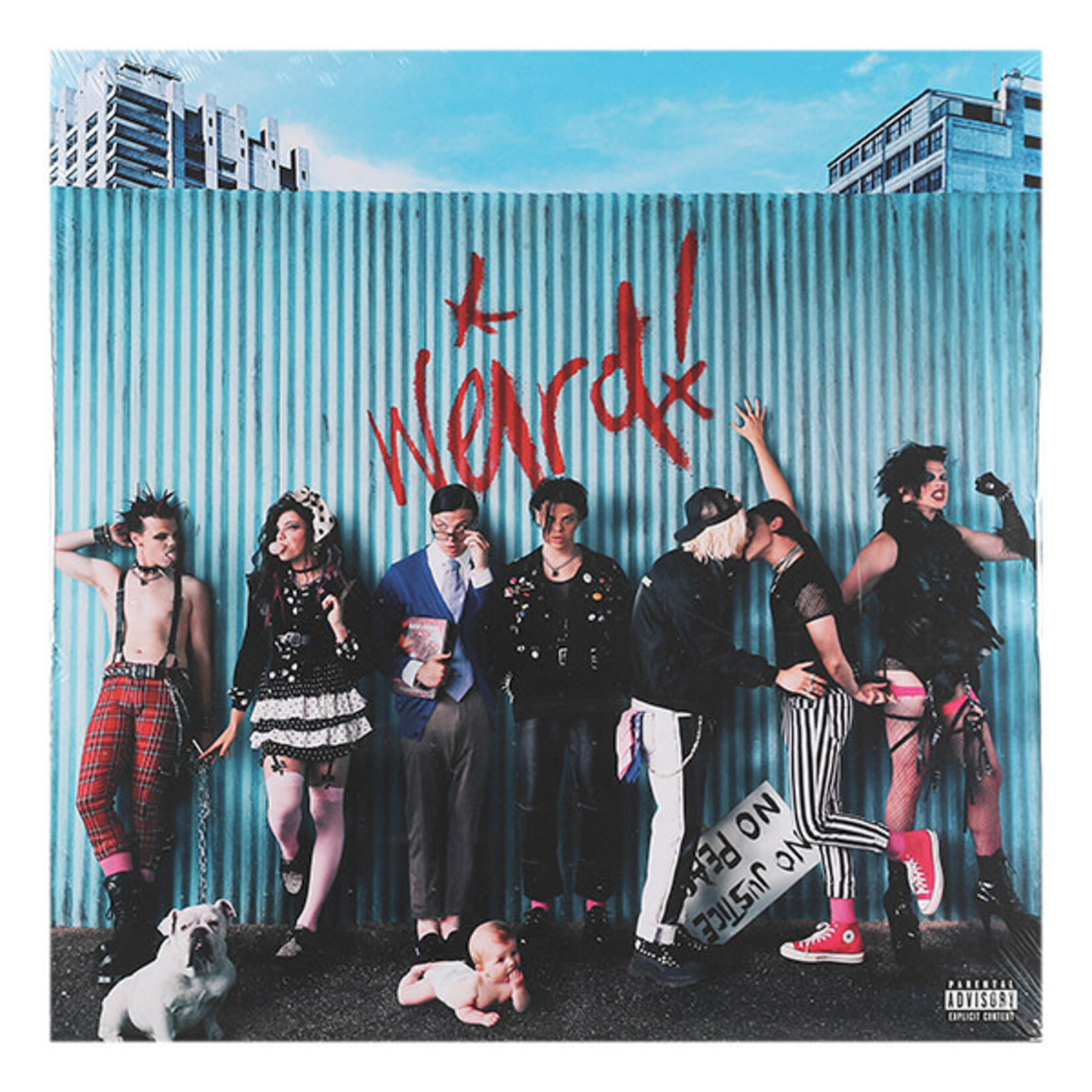 YUNGBLUD - WEIRD! - COLOURED WHITE LP