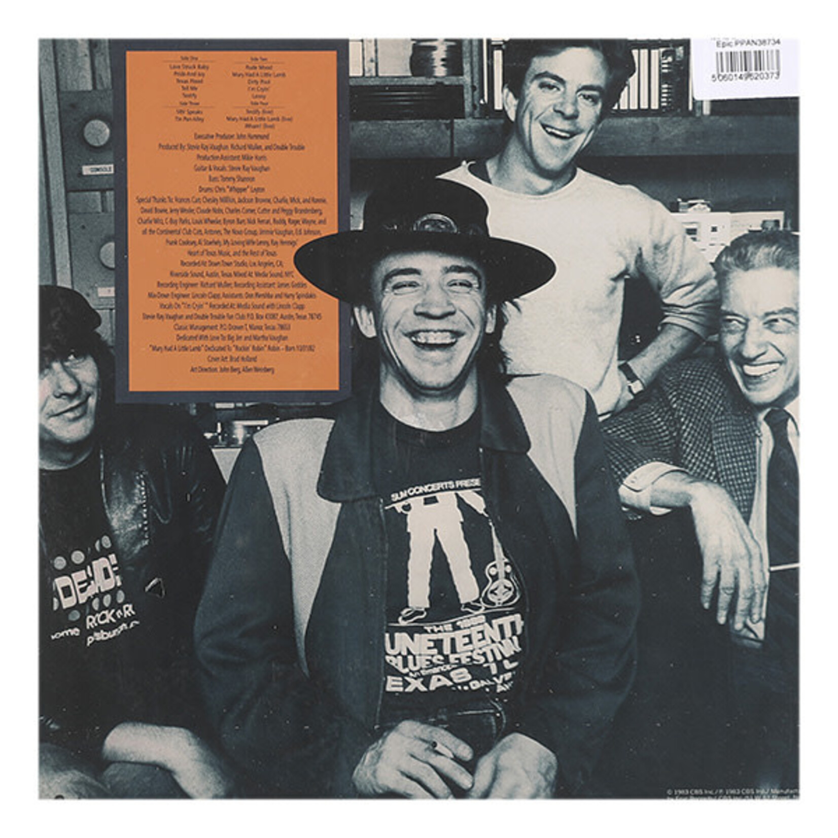 VAUGHAN, STEVIE RAY - TEXAS FLOOD - 2LP