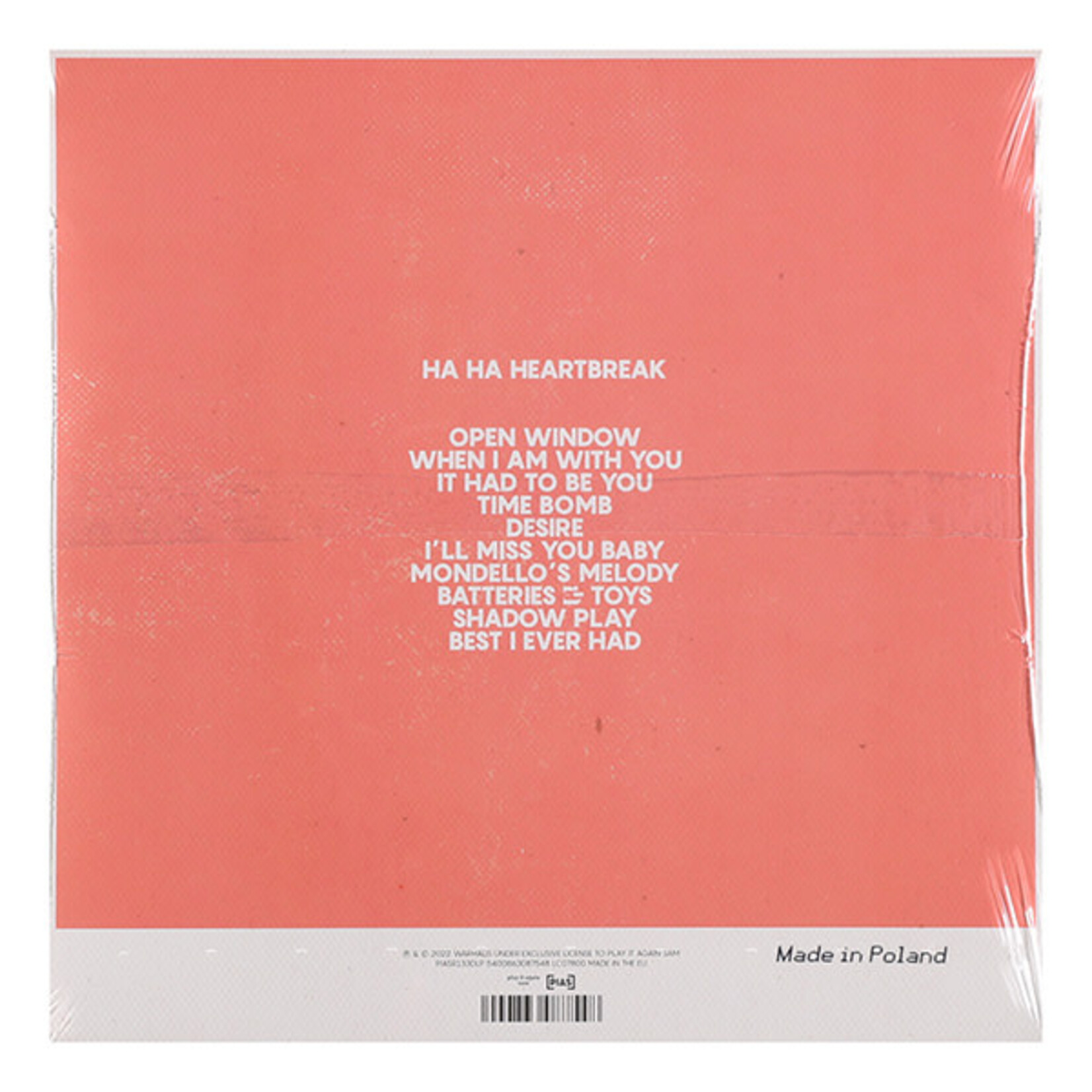 WARHAUS - HA HA HEARTBREAK - LP