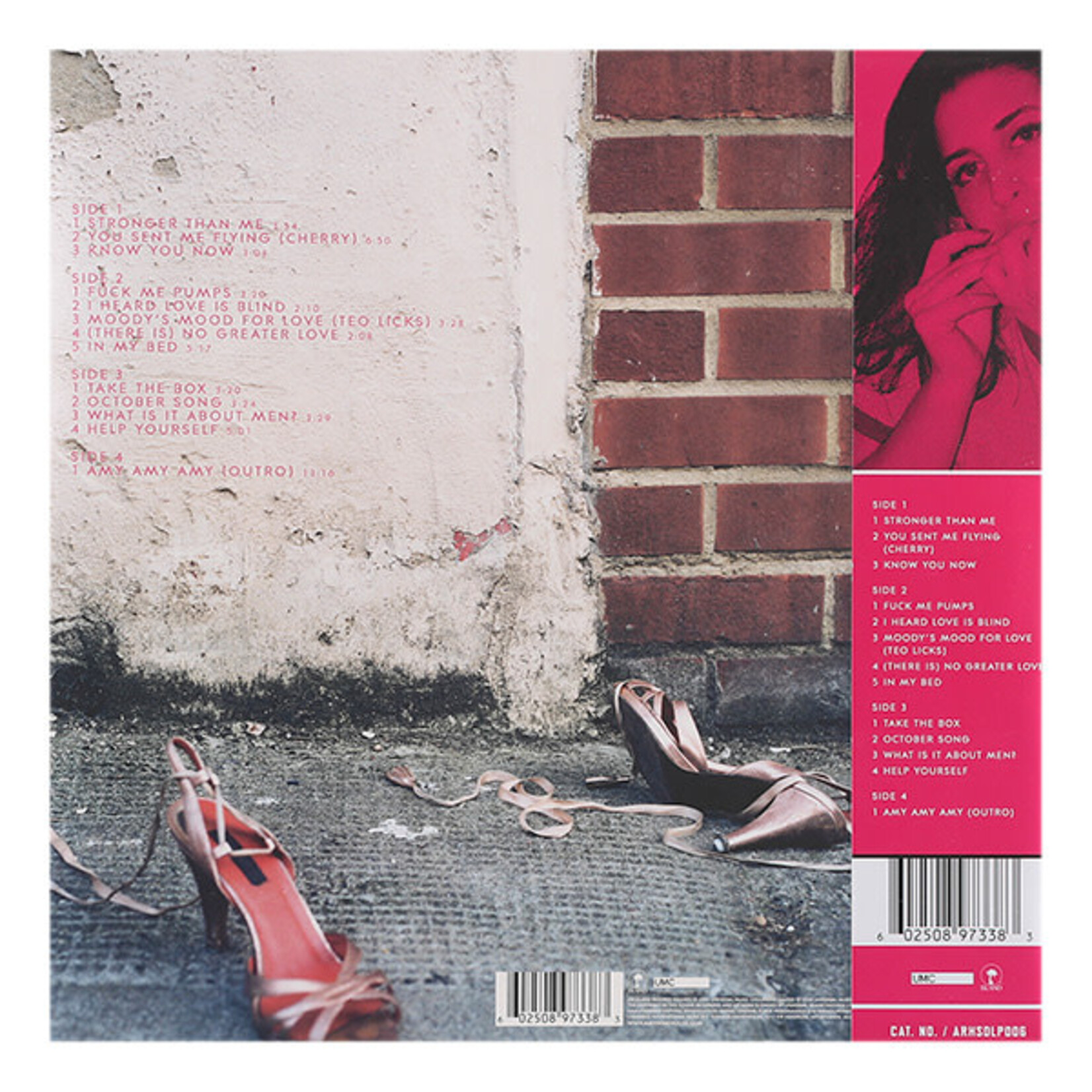 WINEHOUSE, AMY - FRANK - 2LP