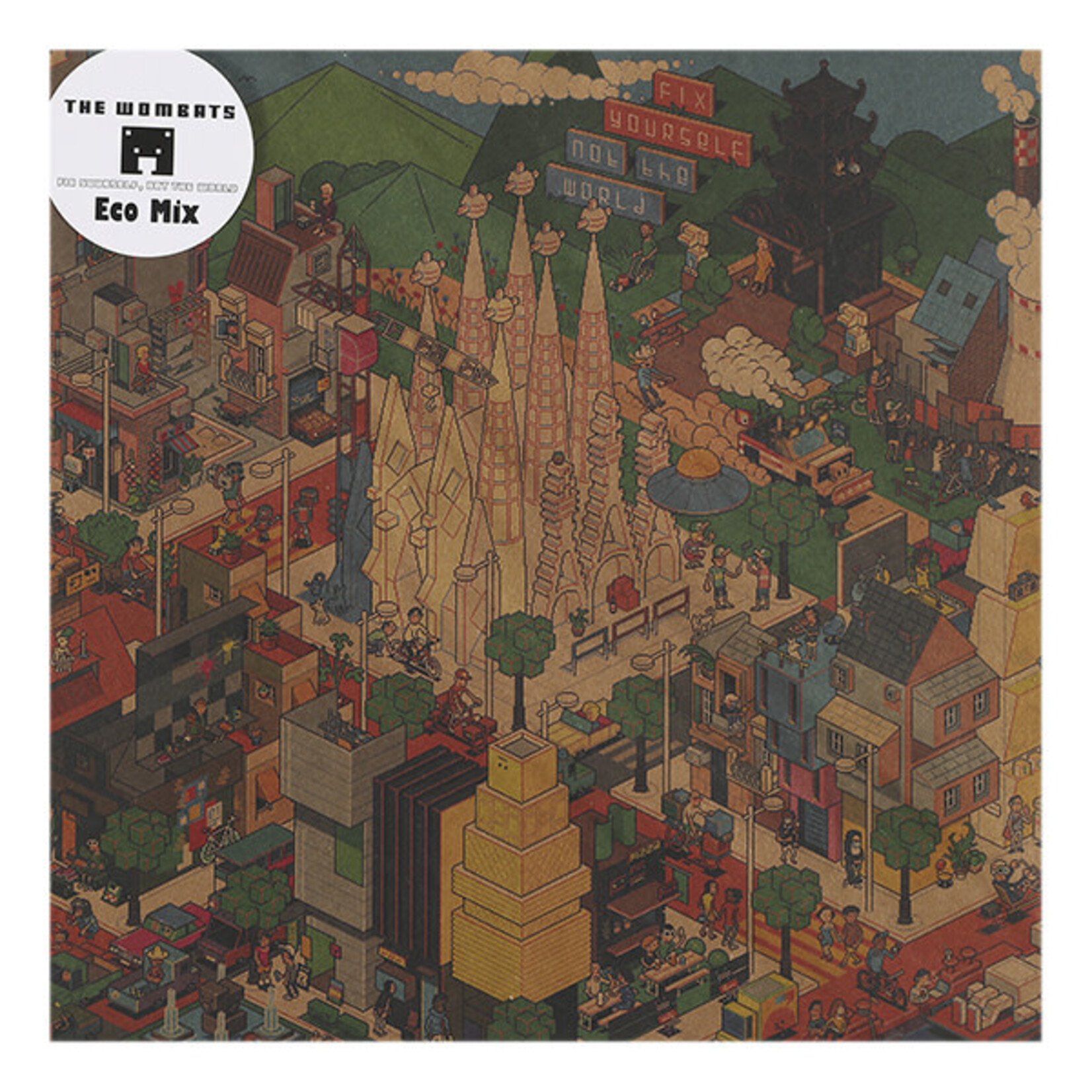 WOMBATS, THE - FIX YOURSELF, NOT THE WORLD - COLOURED LP