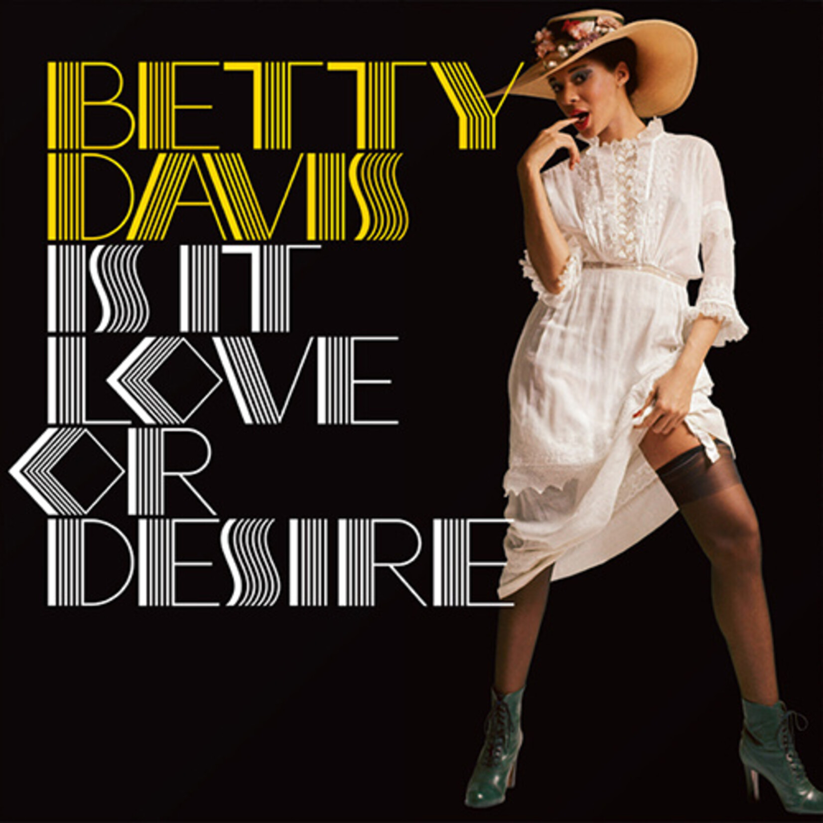 BETTY DAVIS  -  IS IT LOVE OR DESIRE (SILVER VINYL)  - LP