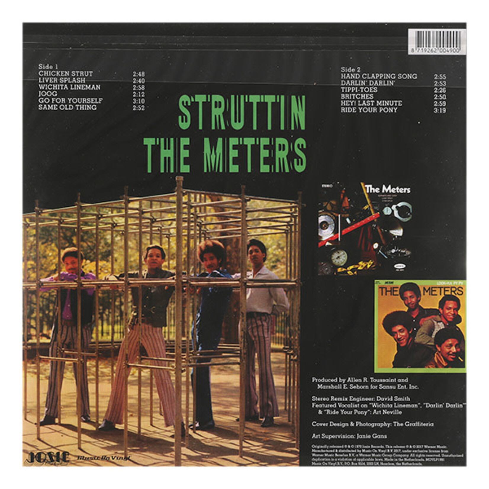 THE METERS - STRUTTIN' - LP