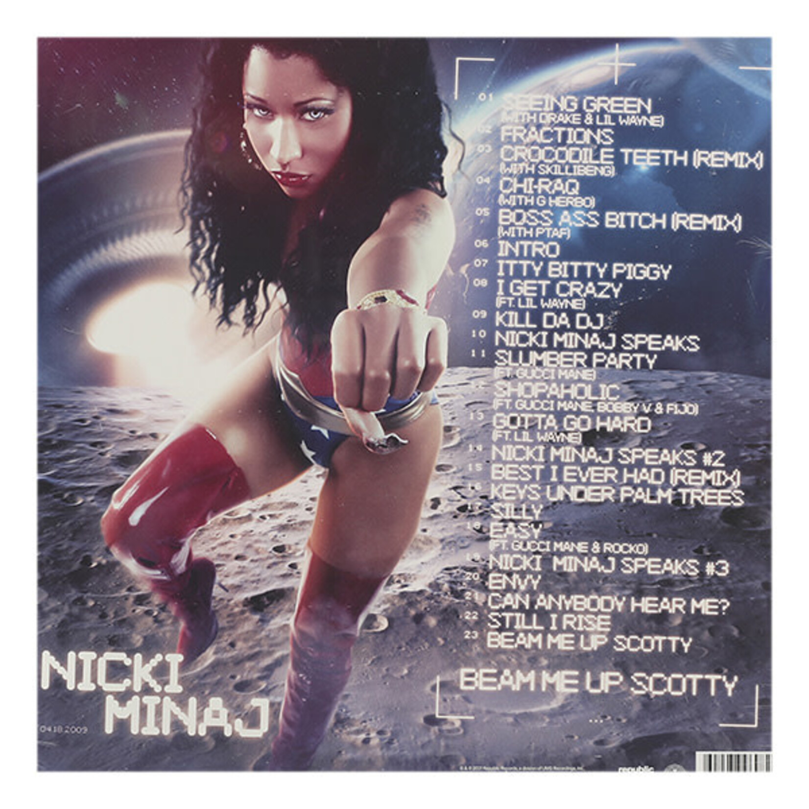 MINAJ, NICKI - BEAM ME UP SCOTTY - 2LP