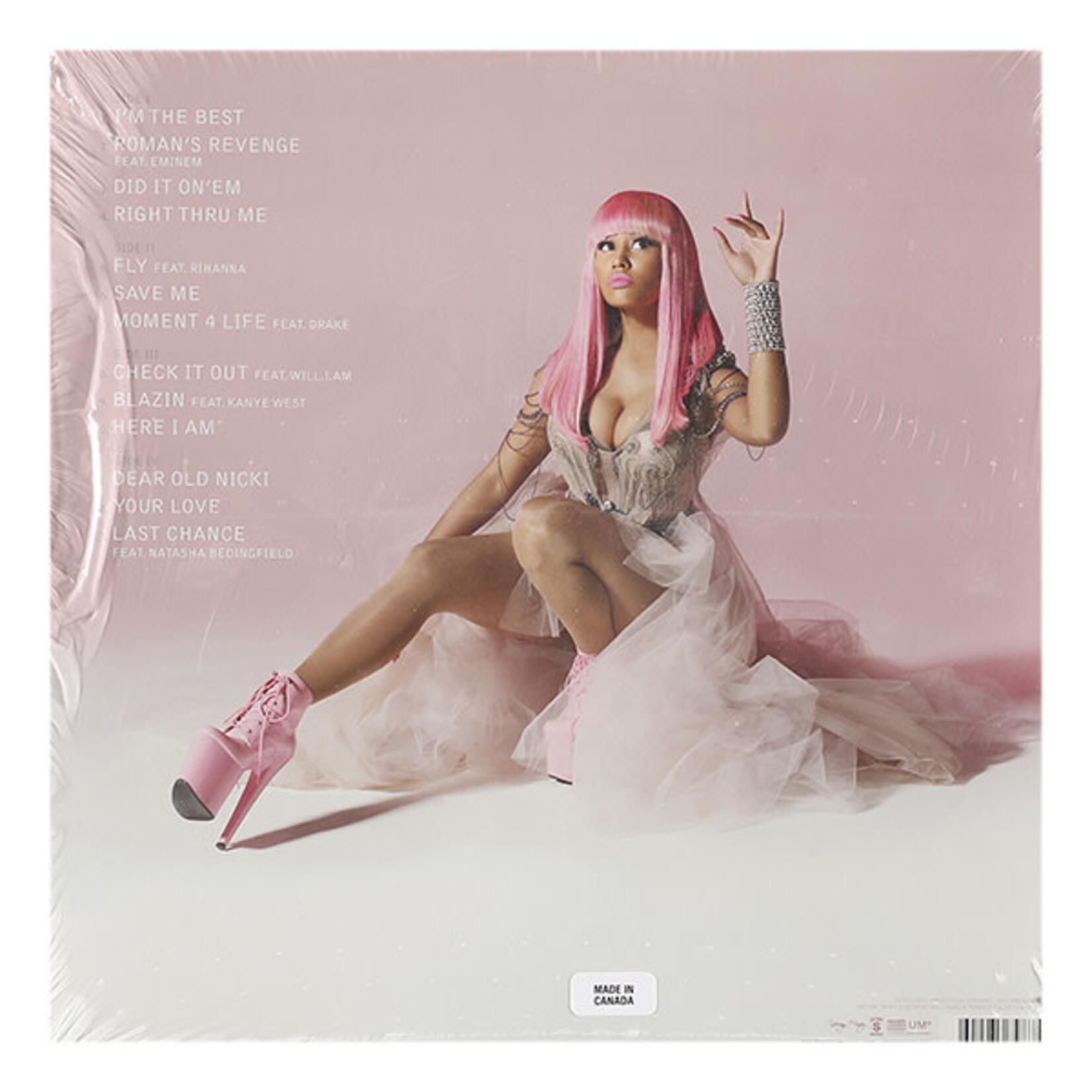 MINAJ, NICKI - PINK FRIDAY - COLOURED PINK LP