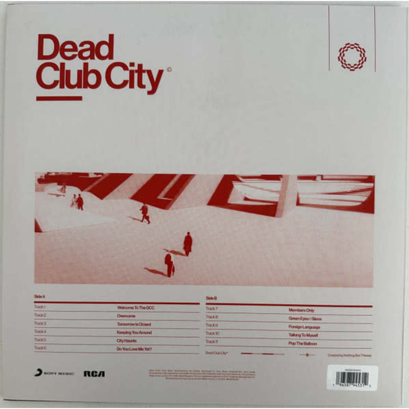 NOTHING BUT THIEVES - DEAD CLUB CITY - COLORED CLEAR LP