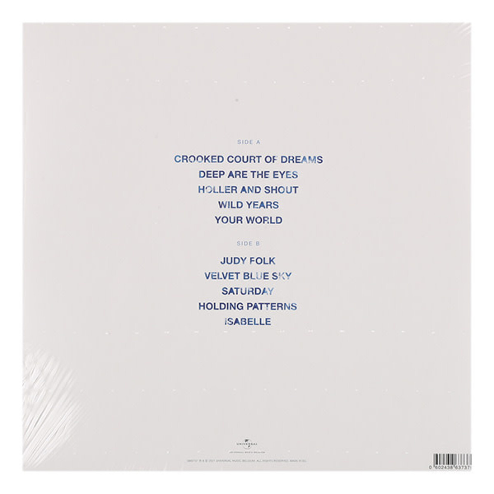 NOVASTAR - HOLLER AND SHOUT - LTD COLOURED BLUE LP