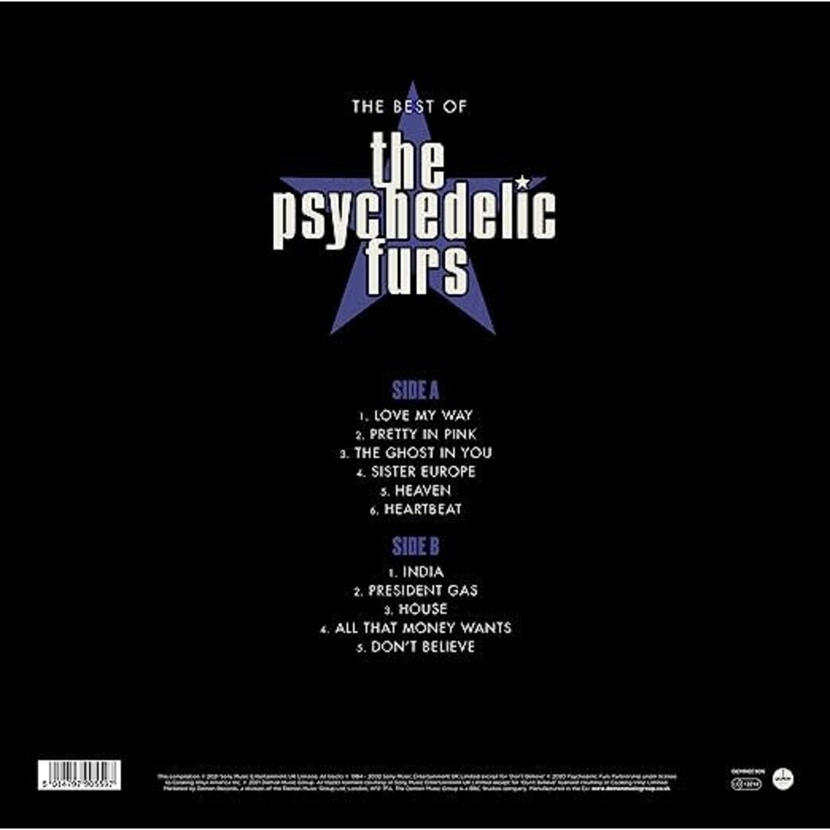 PSYCHEDELIC FURS, THE - BEST OF, THE - LP