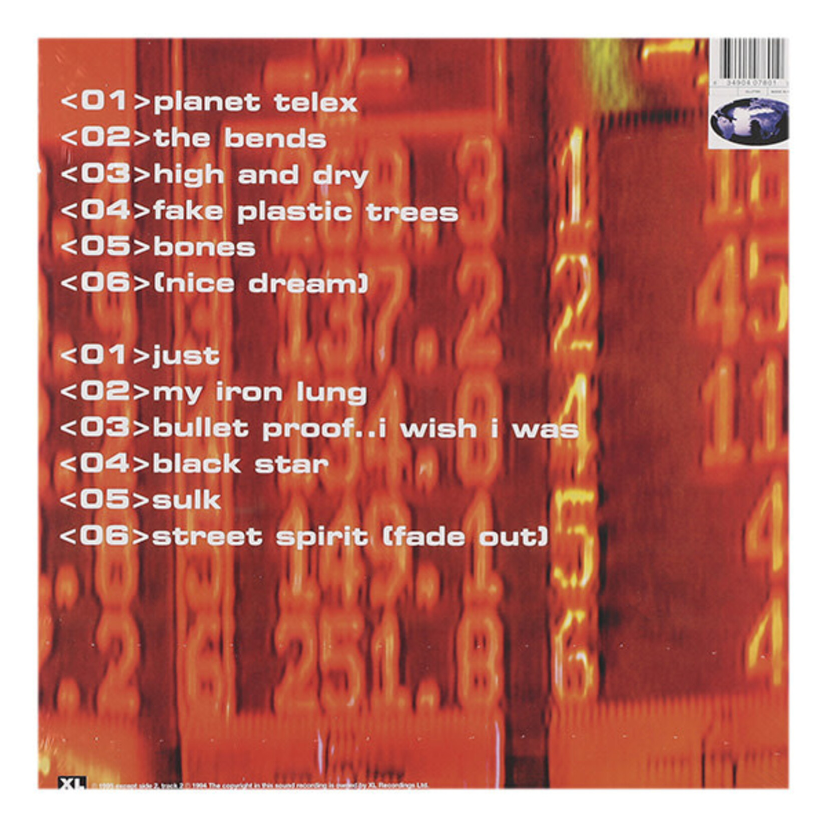 RADIOHEAD - THE BENDS - LP