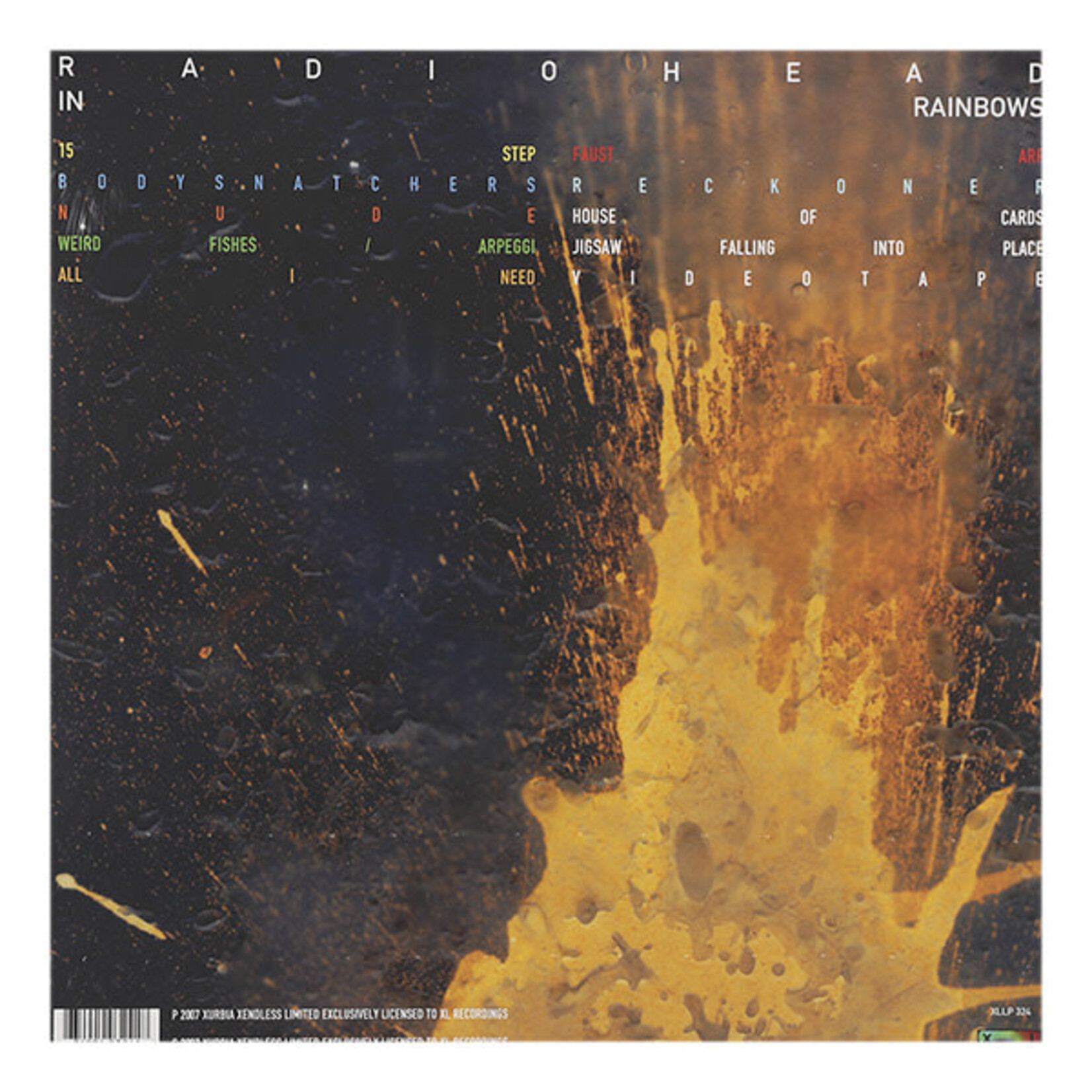 RADIOHEAD - IN RAINBOWS - LP