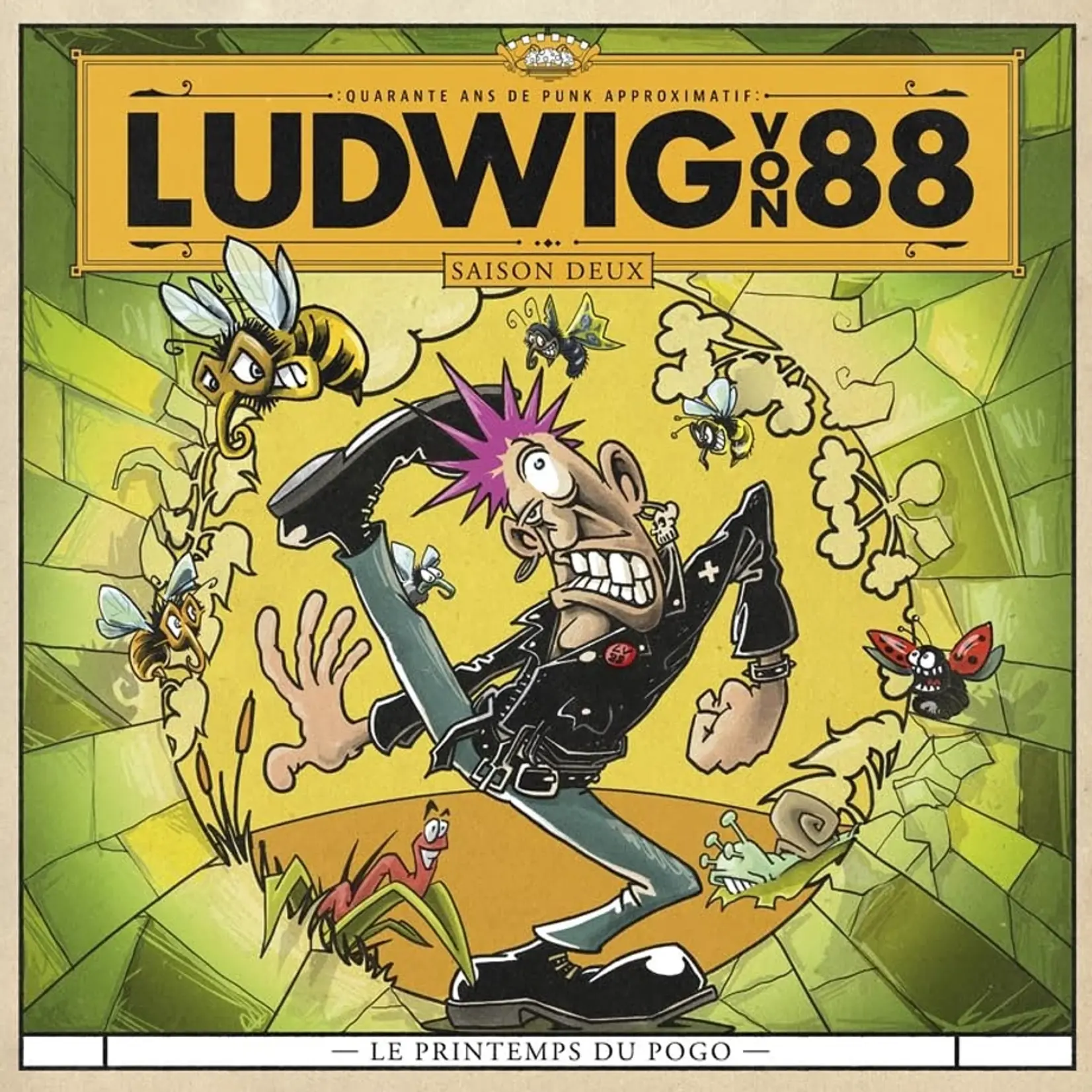 (PRE-ORDER) LUDWIG VON 88  -  LE PRINTEMPS DU POGO  -  LP