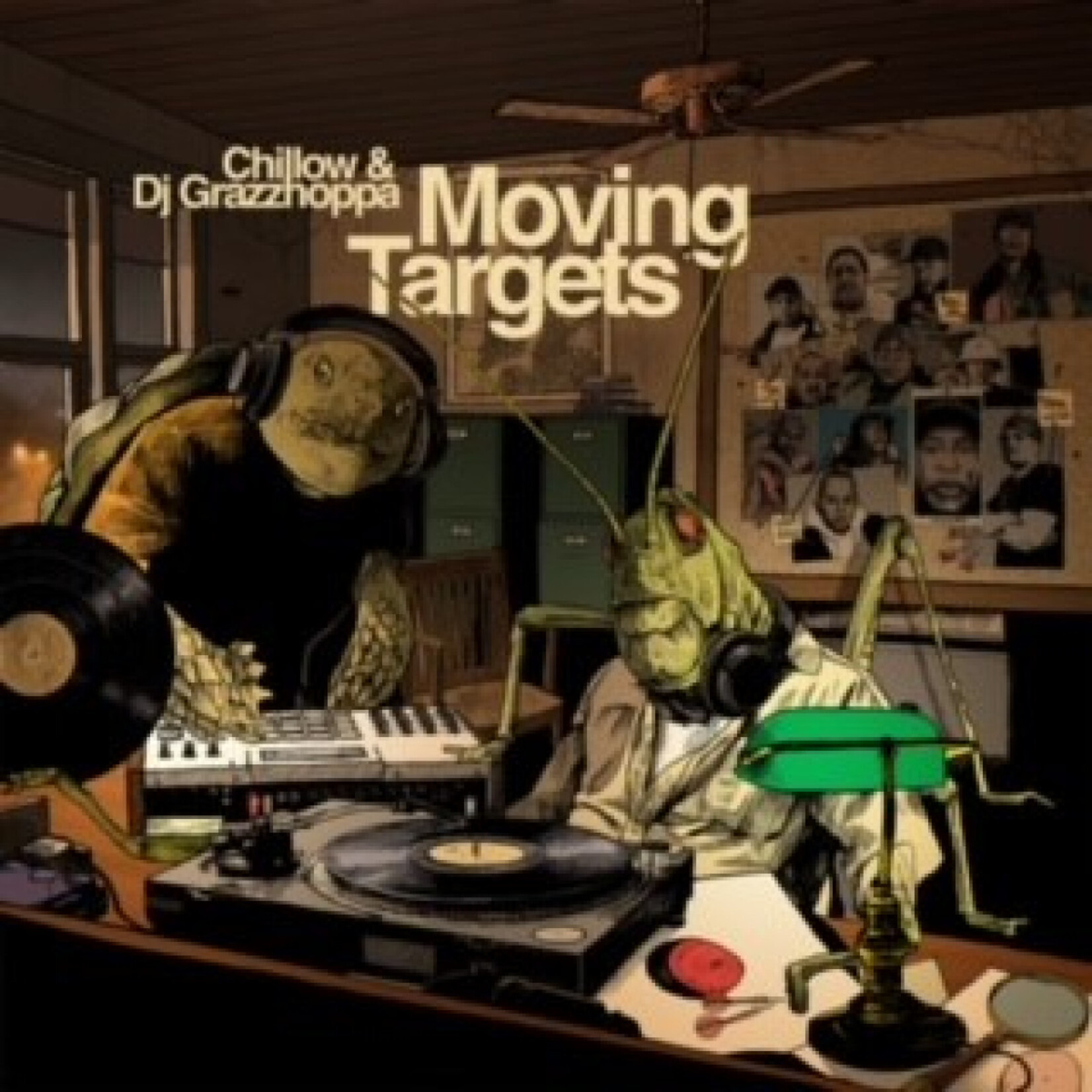 (PRE-ORDER) CHILLOWPRODUCTIONS & DJ GRAZZHOPPA   -  MOVING TARGETS  - LP