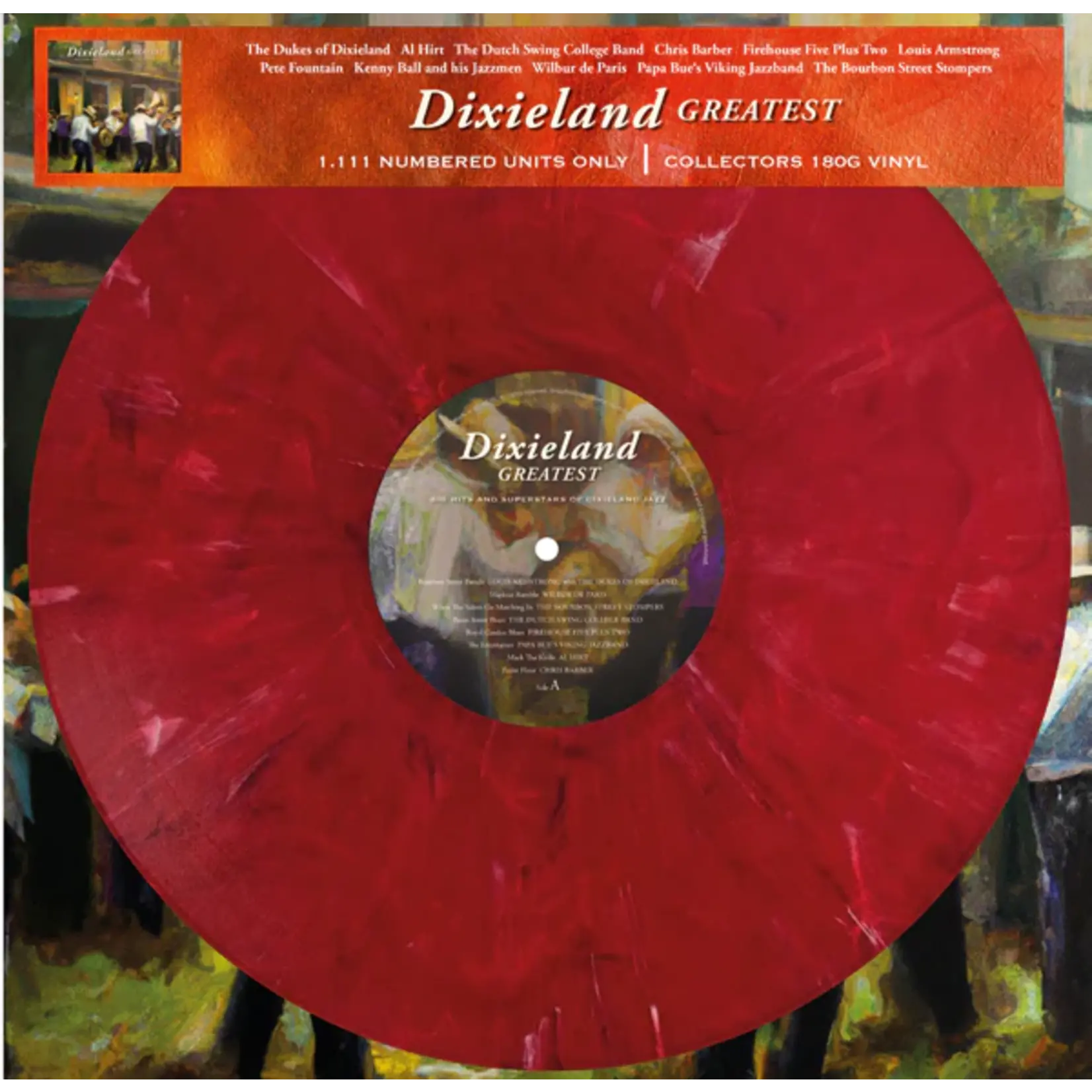 (PRE-ORDER) VARIOUS ARTISTS  - DIXIELAND GREATEST (MARBLED VINYL)  - LP