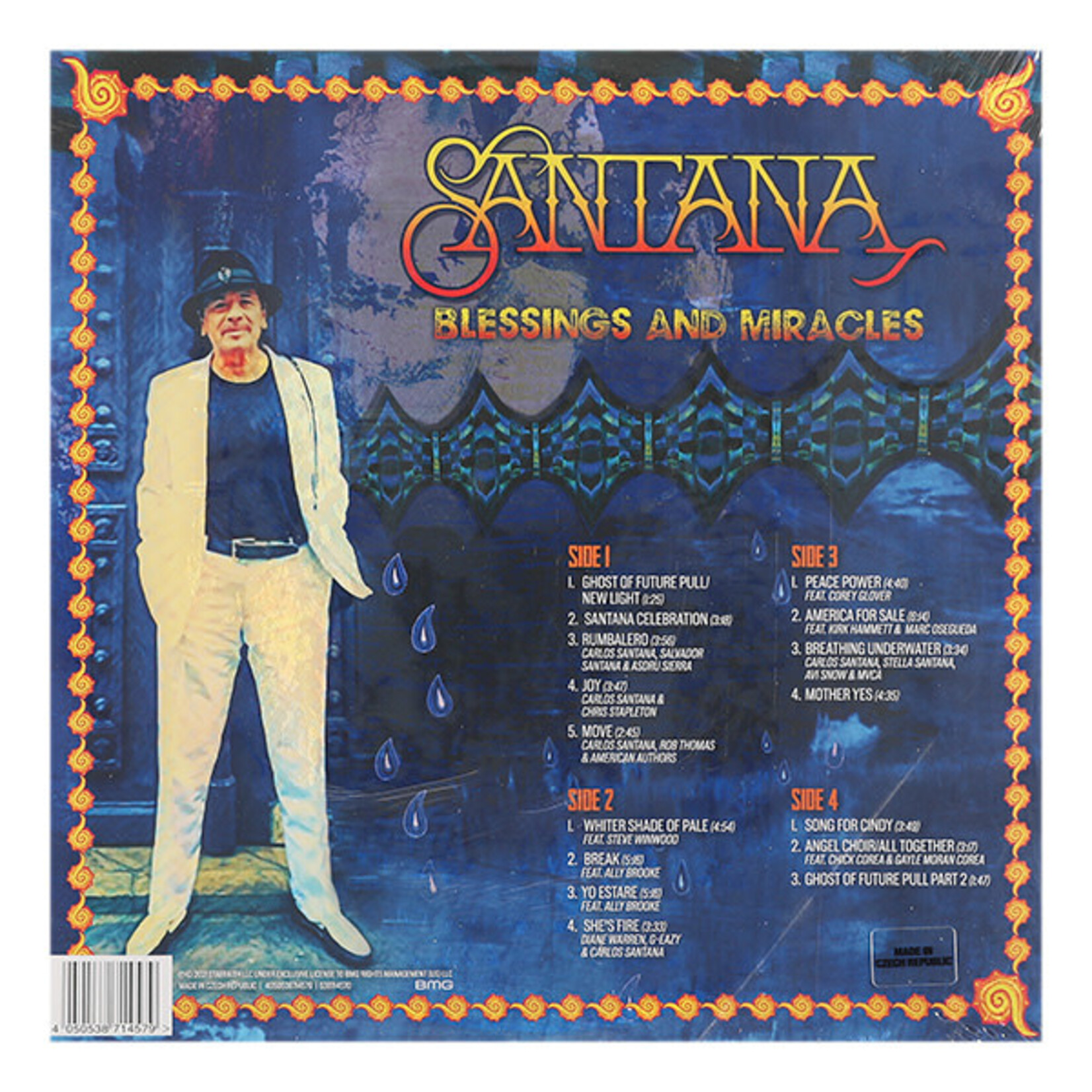SANTANA - BLESSINGS AND MIRACLES - 2LP