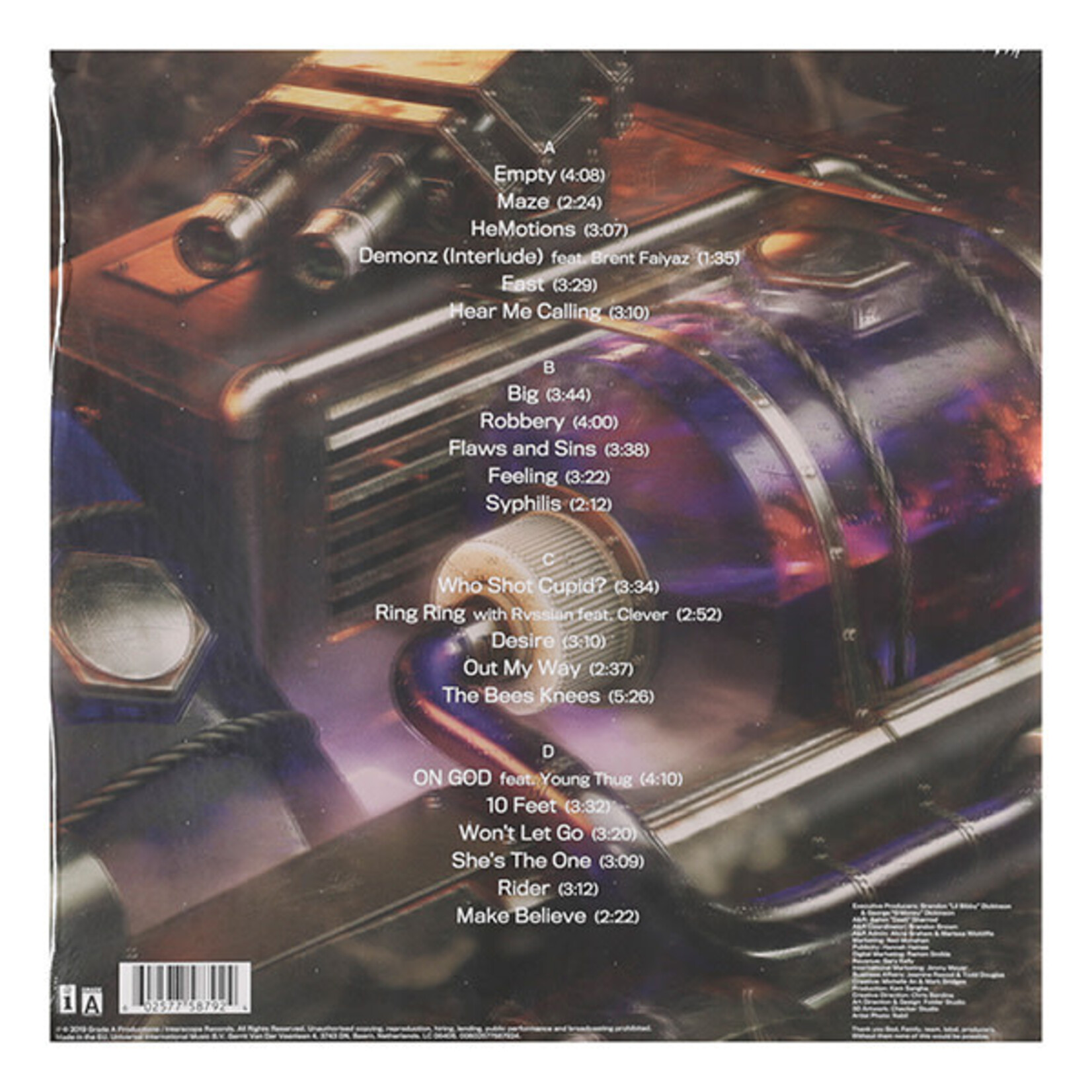 JUICE WRLD - DEATH RACE FOR LOVE - 2LP