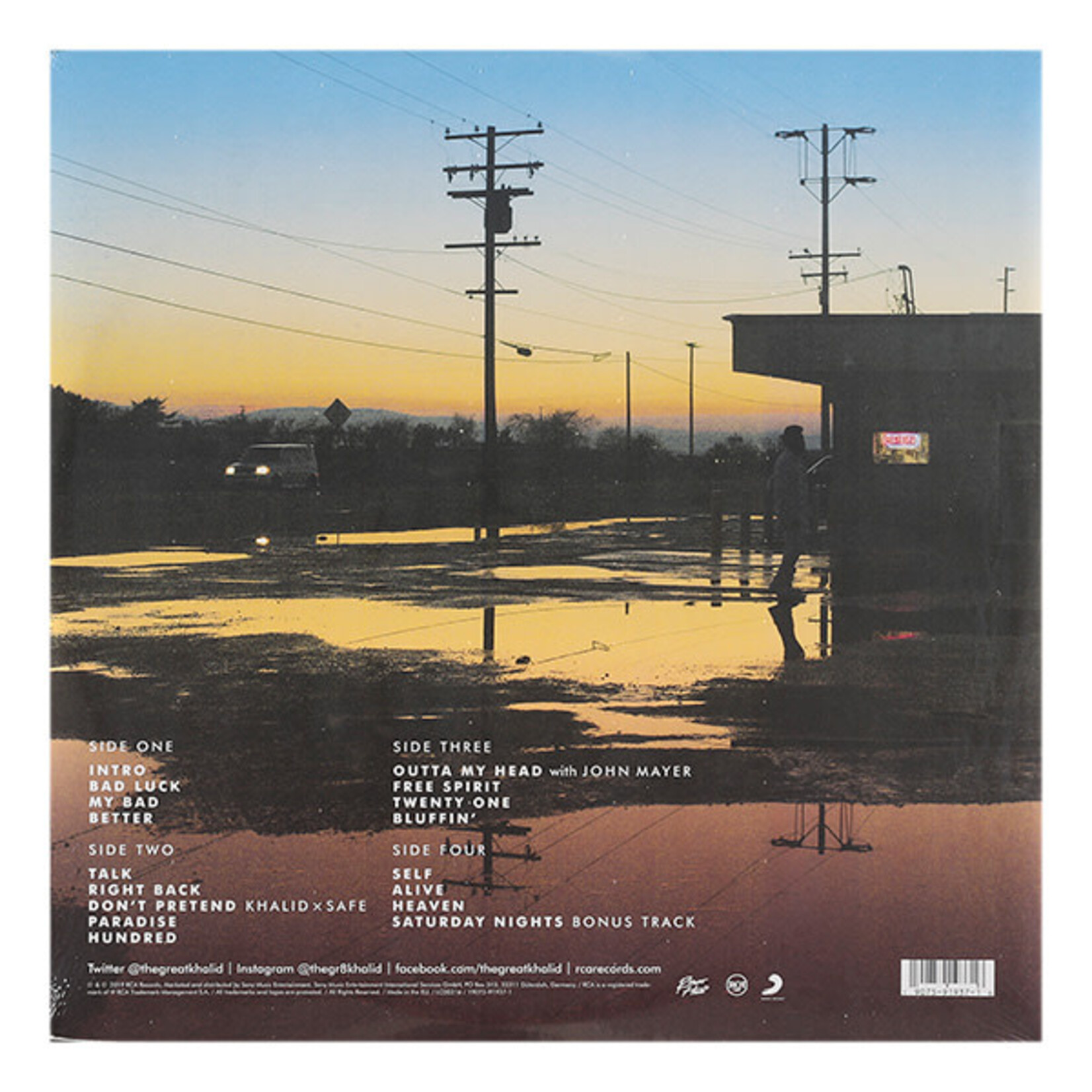 KHALID - FREE SPIRIT - 2LP