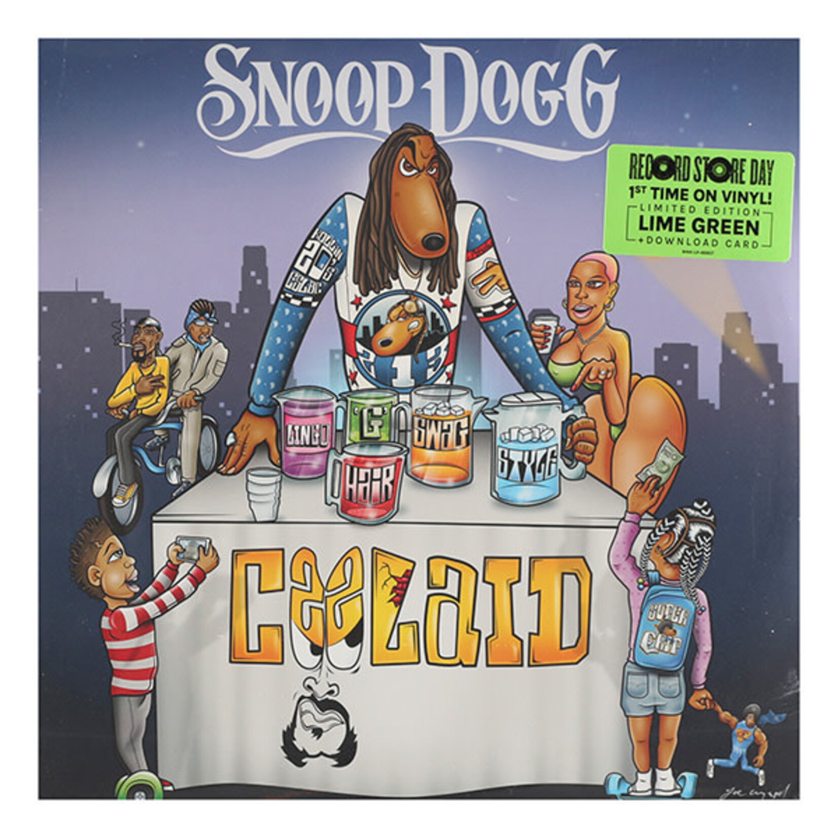 SNOOP DOGG - COOLAID - COLOURED LIME GREEN LTD - 2LP