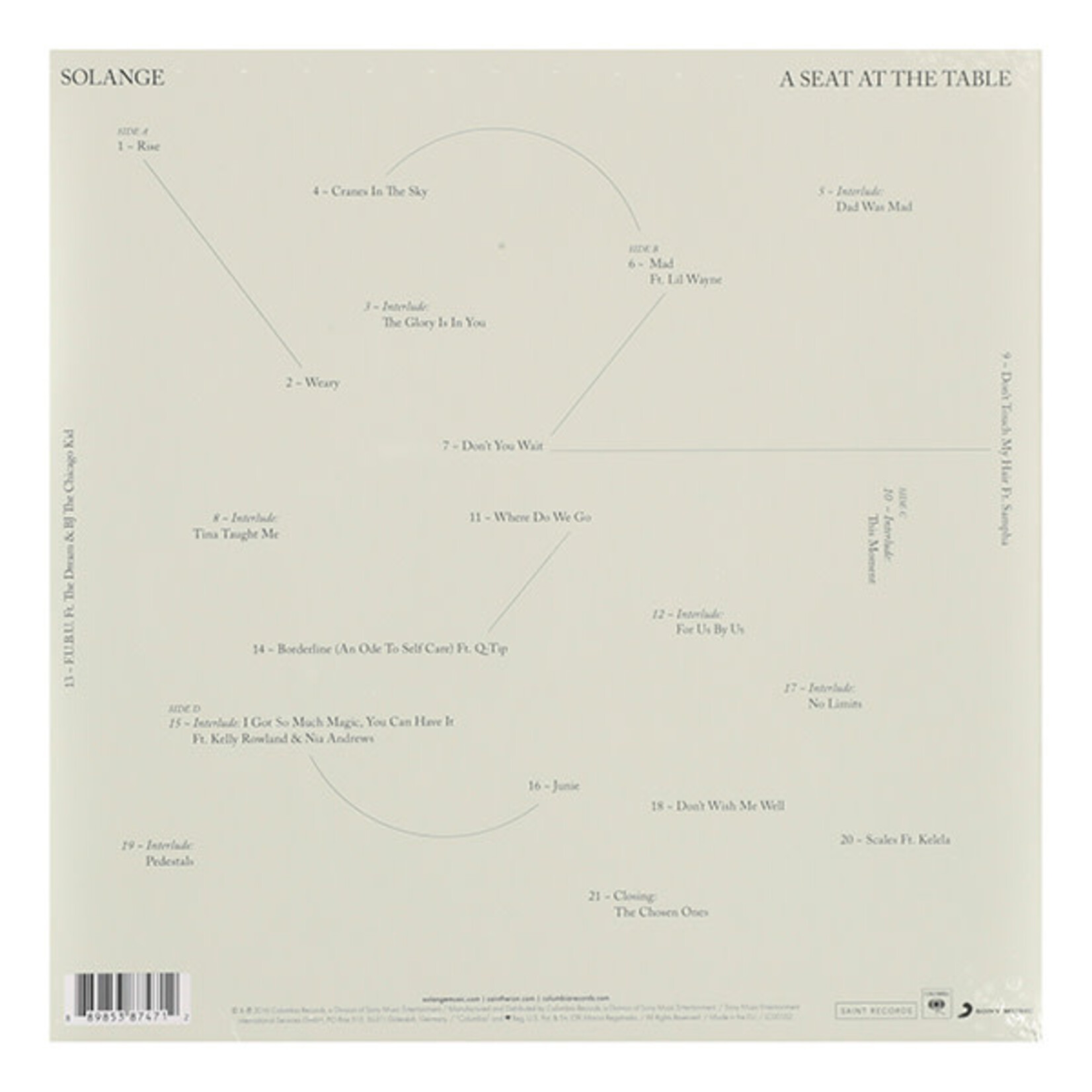 SOLANGE - A SEAT AT THE TABLE - 2LP