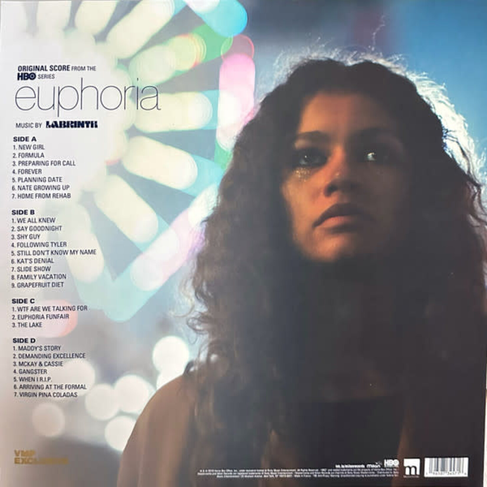 LABRINTH - EUPHORIA  - OST GATEFOLD COLOURED PURPLE & PINK SPLATTER 2LP
