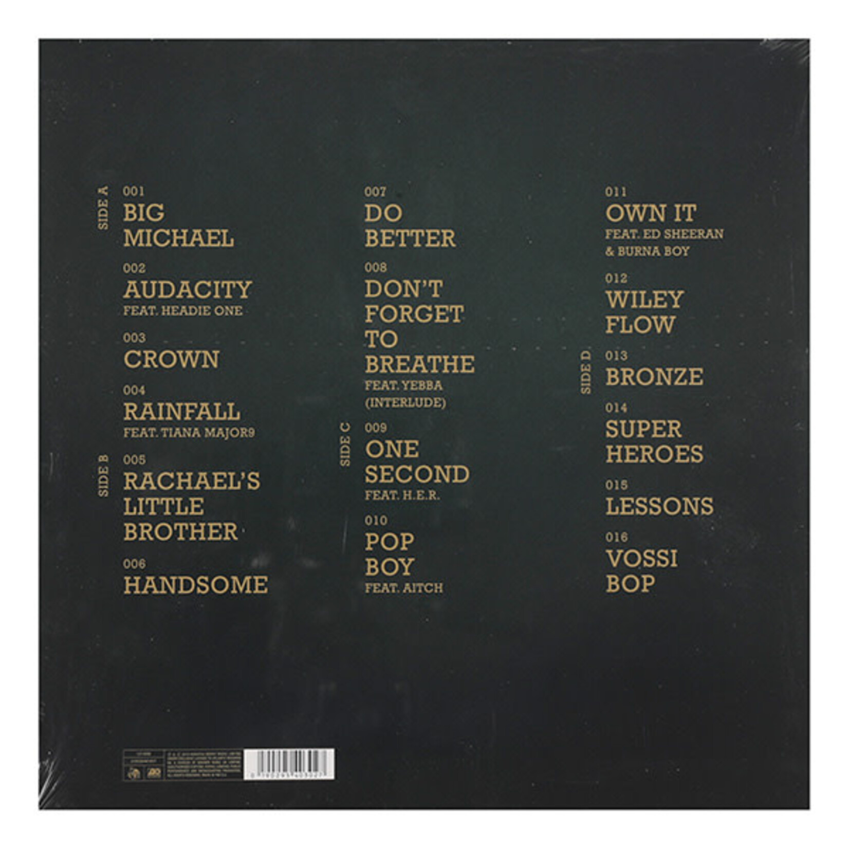 STORMZY - HEAVY IS THE HEAD - 2LP