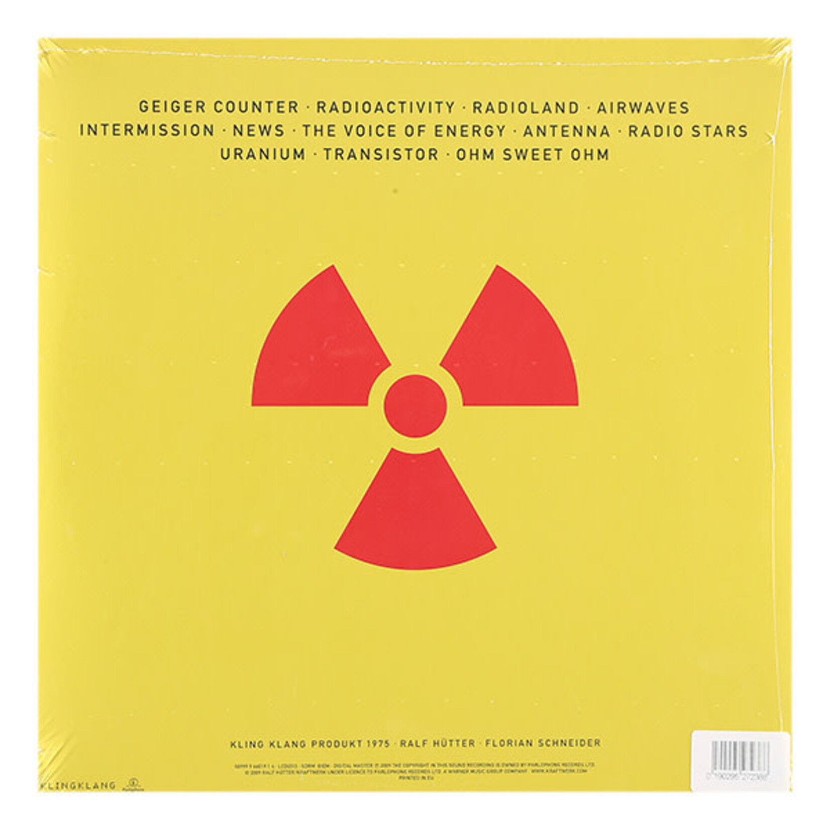 KRAFTWERK - RADIO-ACTIVITY - LTD COLOURED YELLOW LP