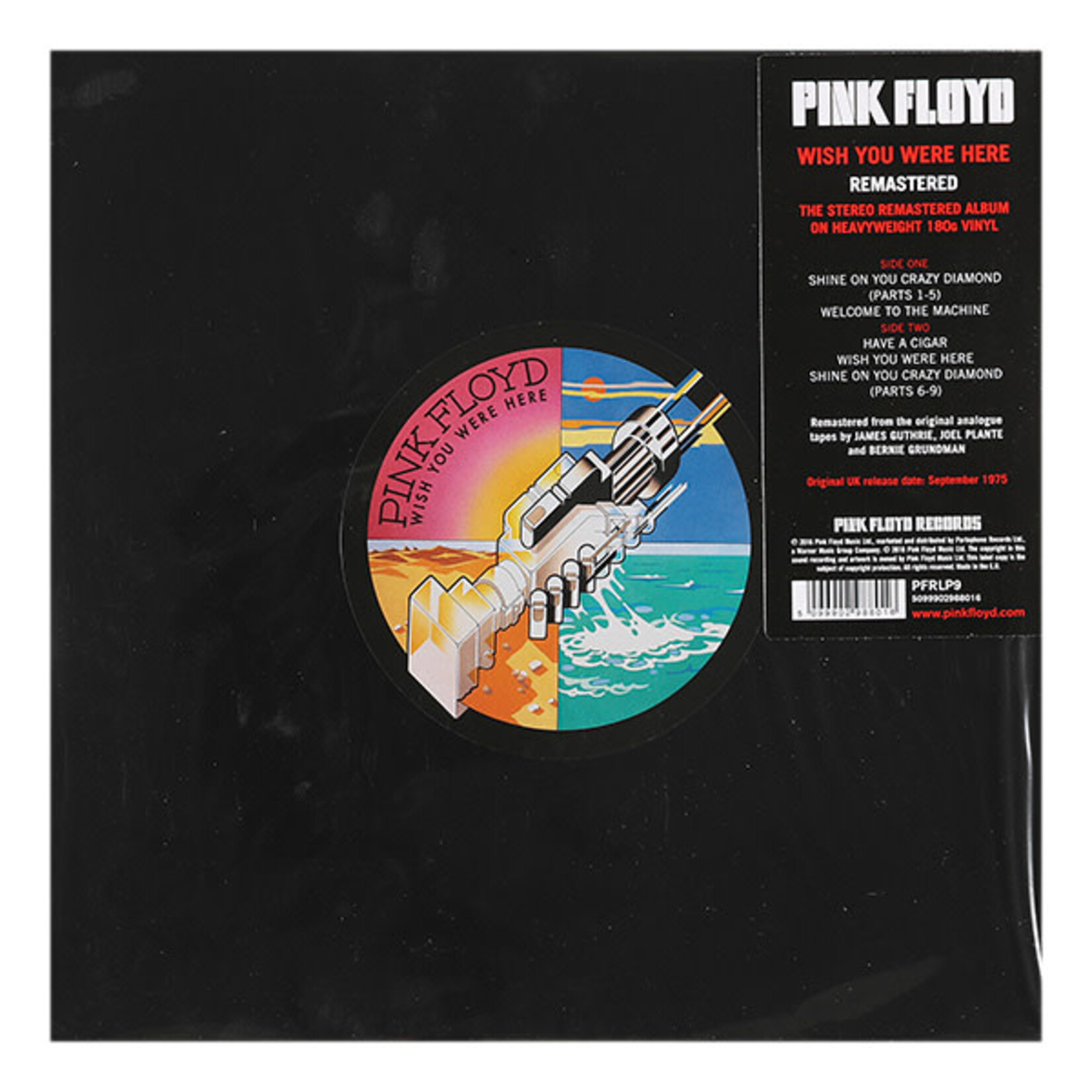 PINK FLOYD - WISH YOU WERE HERE -LP