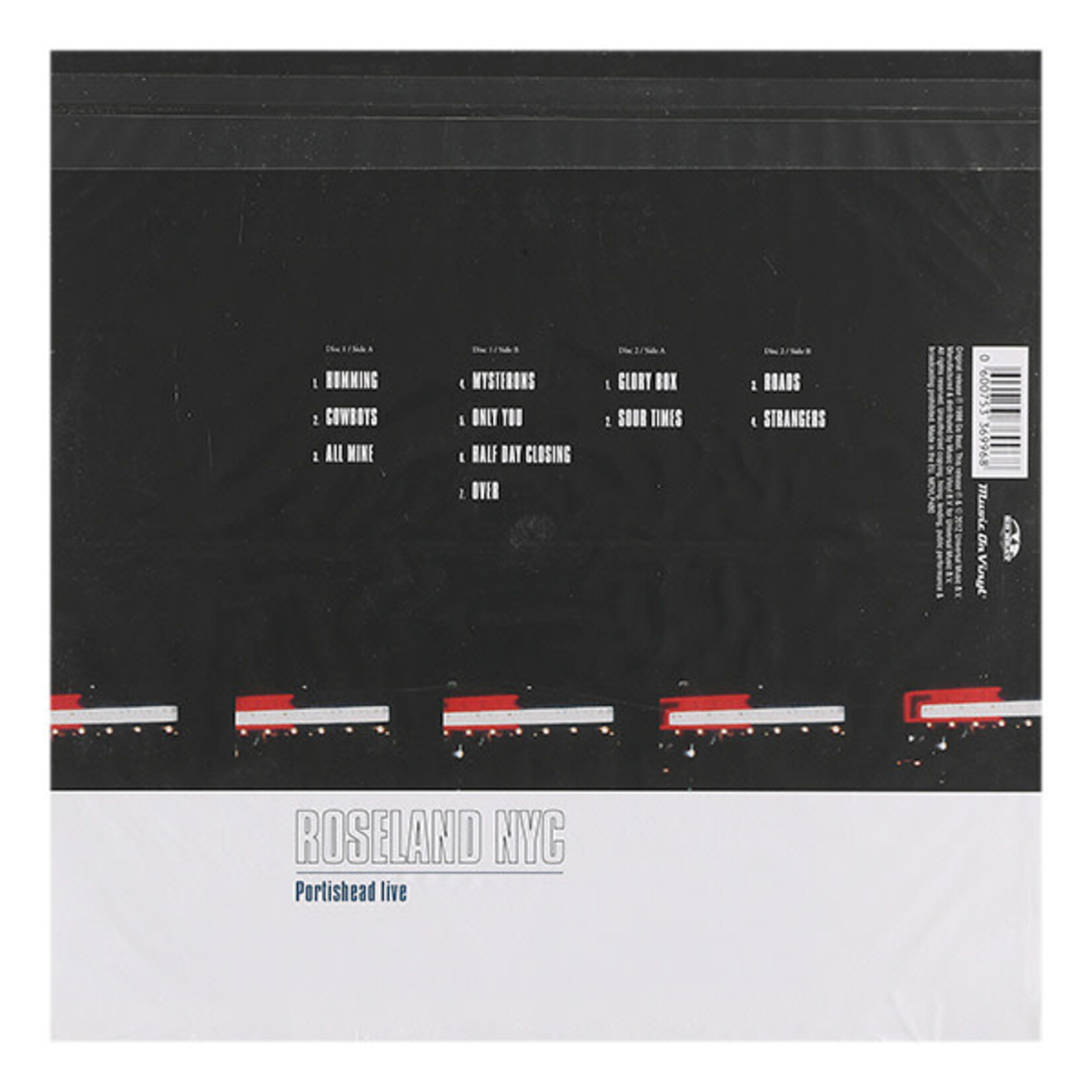PORTISHEAD - ROSELAND NYC LIVE - 2LP