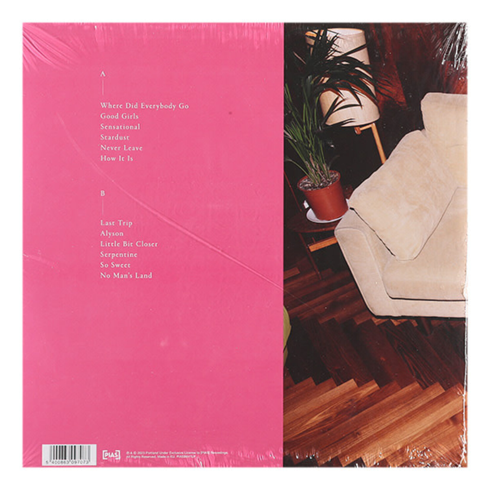 PORTLAND - DEPARTURES - COLOURED PINK LP
